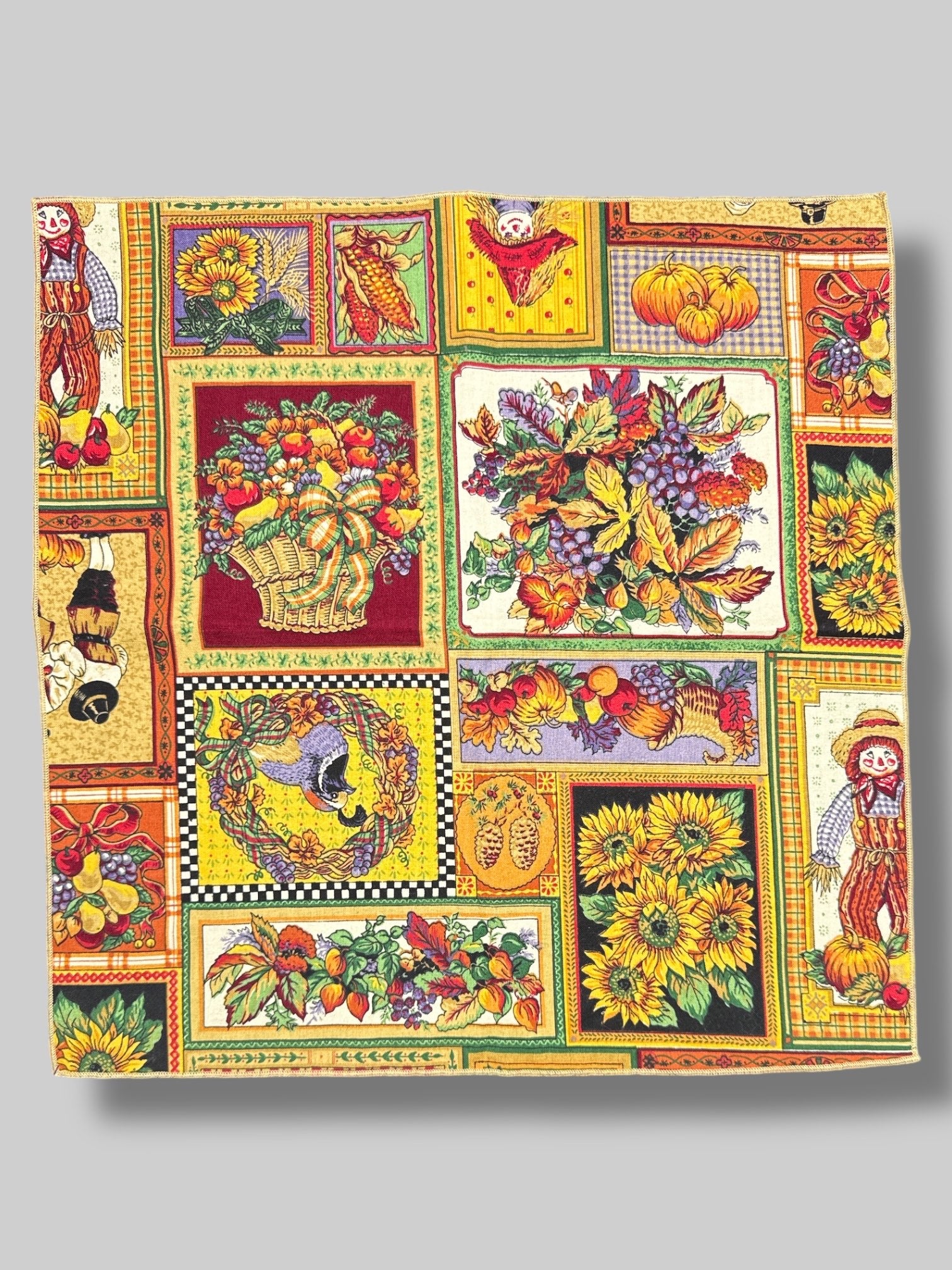 14” by 14” fall themed place mat