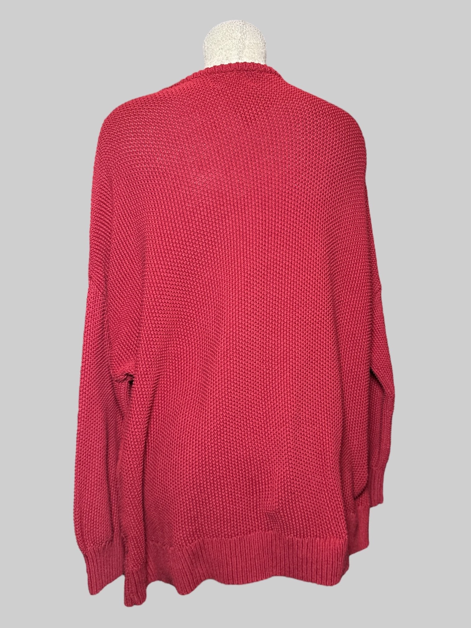 8X Old Navy red knit sweater