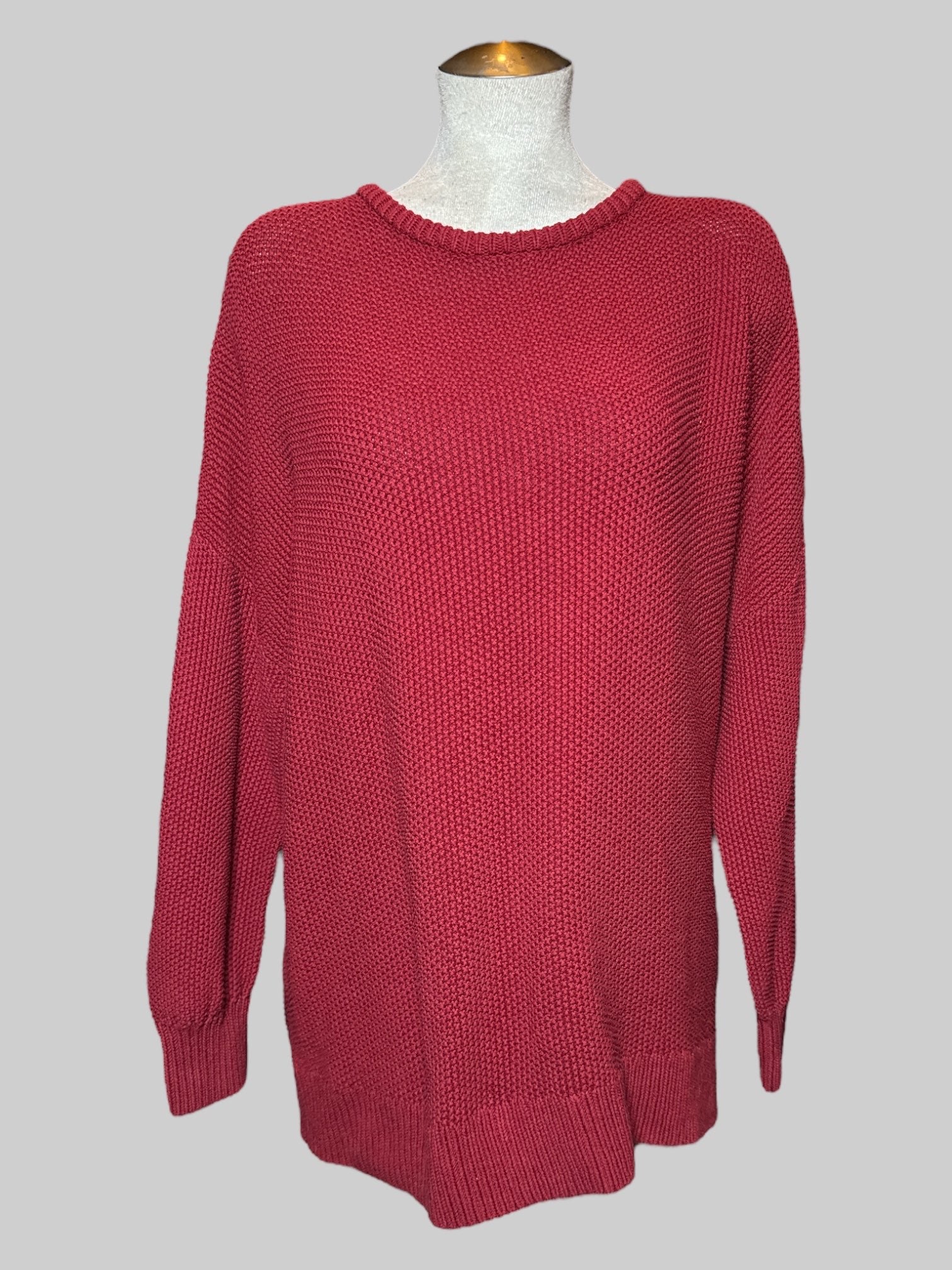 8X Old Navy red knit sweater