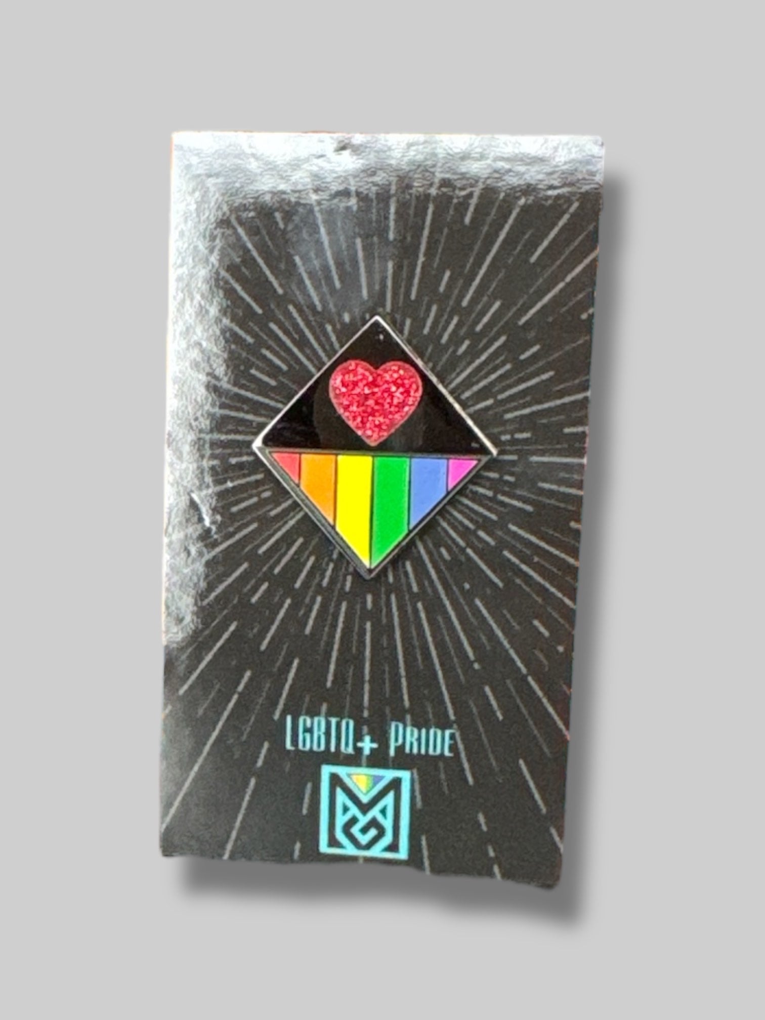 LGBTQ+ pride pin
