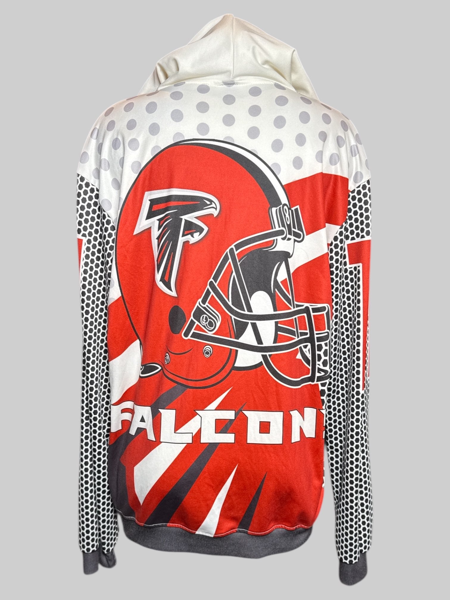 3X Atlanta Falcons hoodie with front pocket