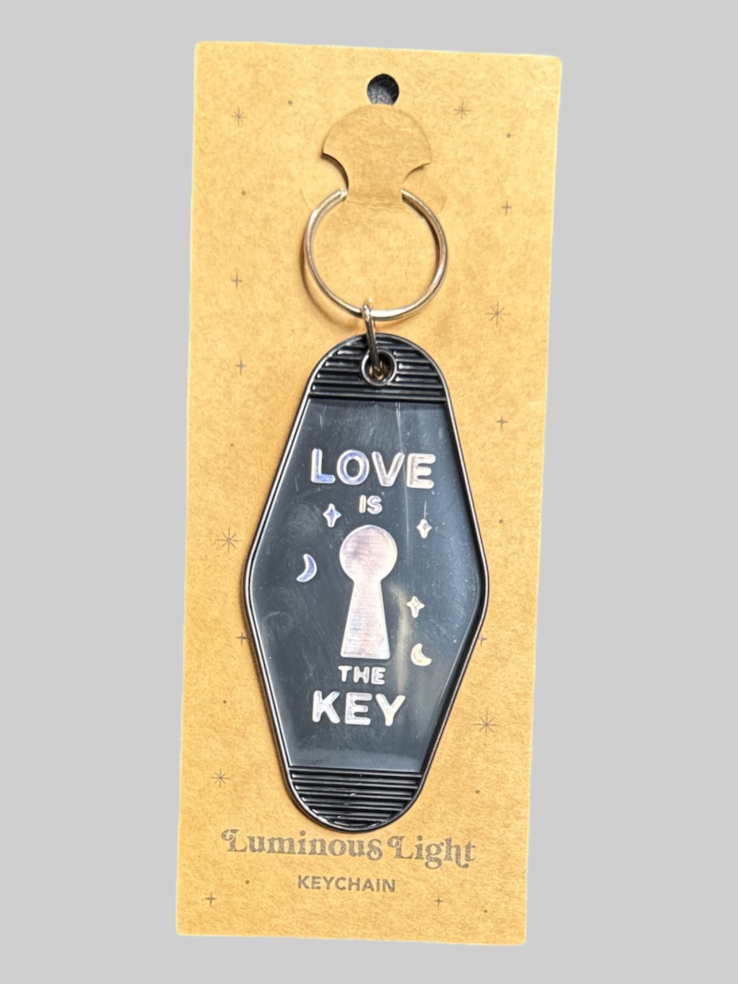 NWT 4’ luminous light keychain