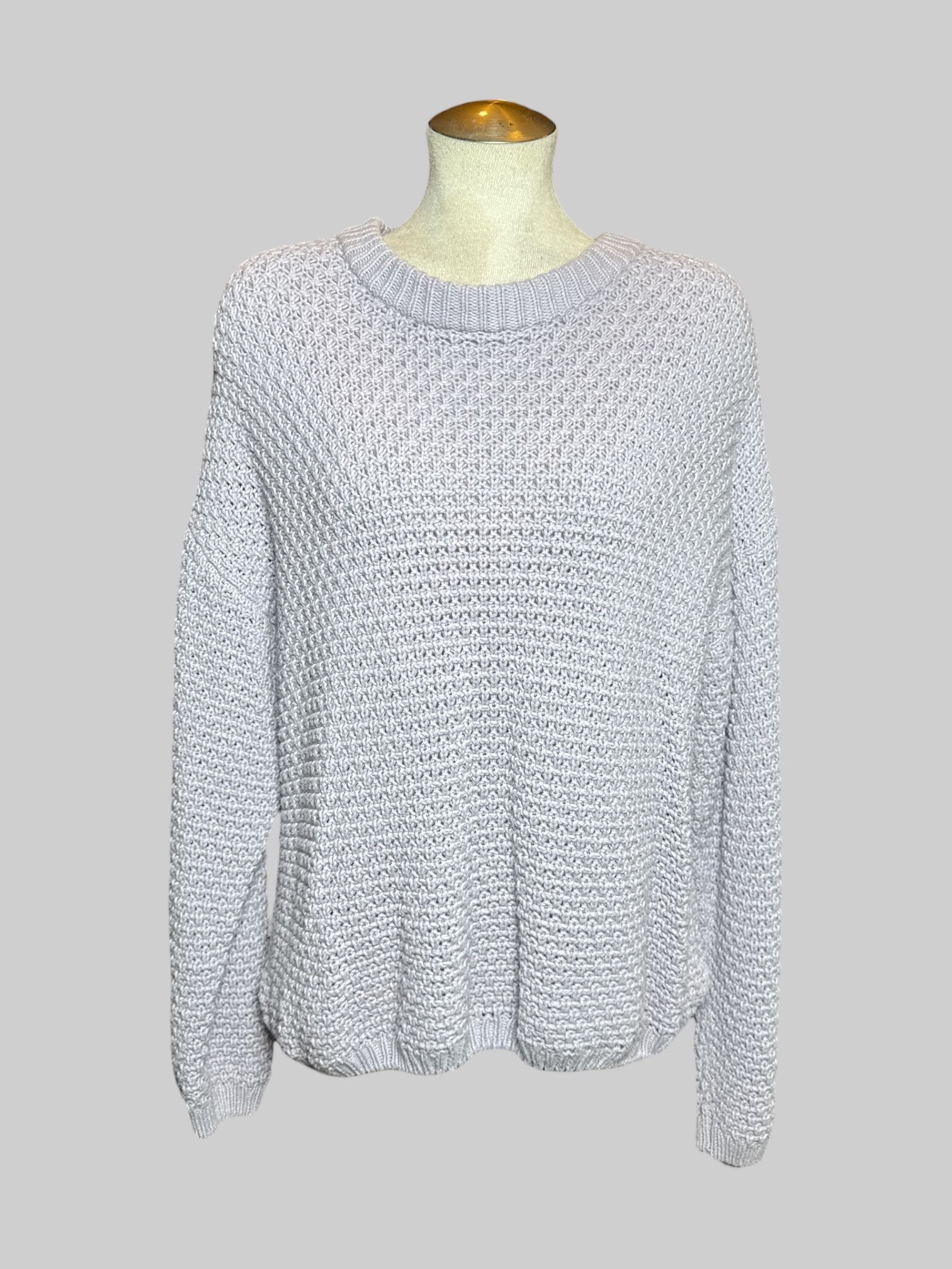 0X Universal Threads Co. light purple knit pullover sweater