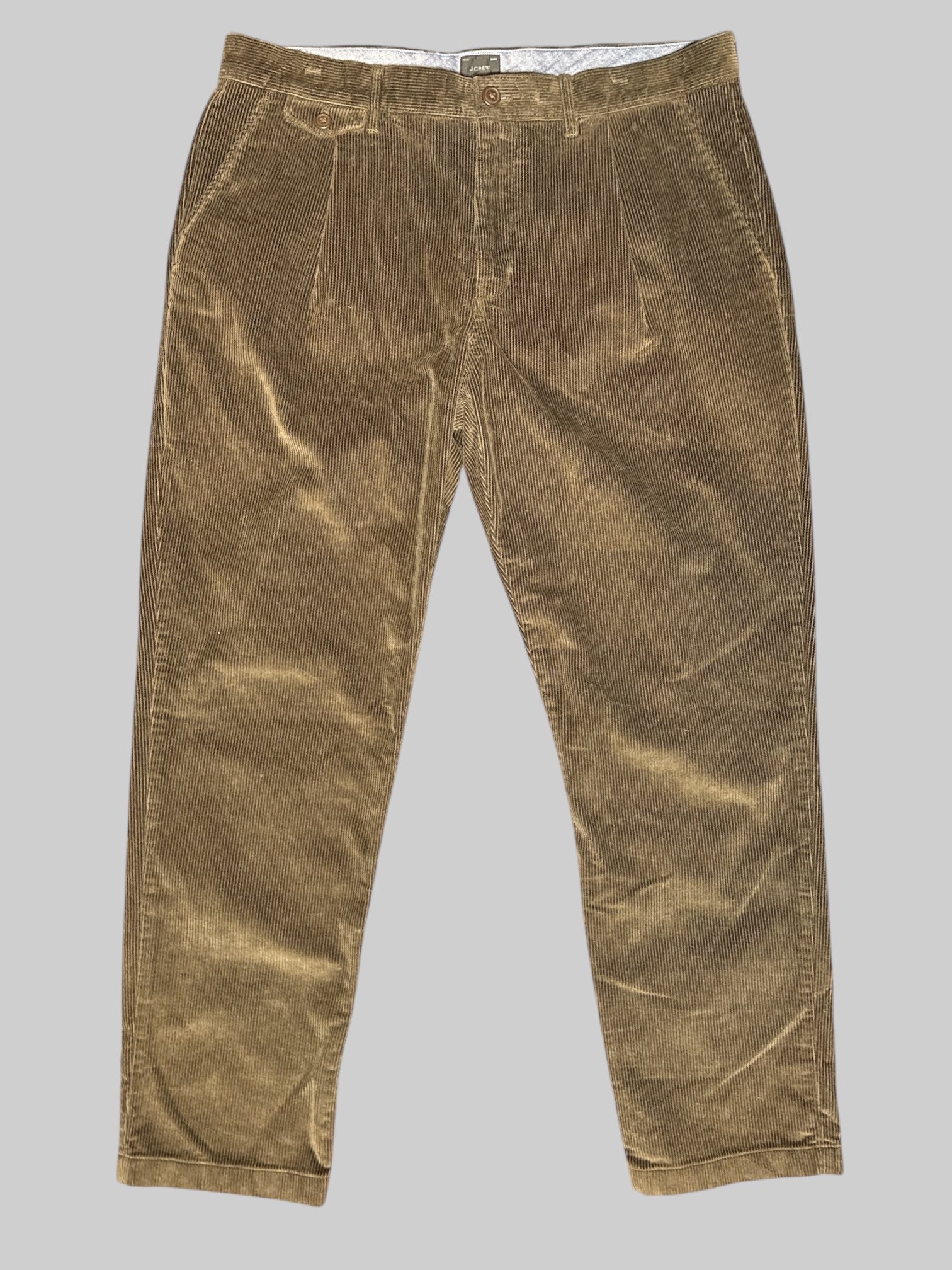 XL J. Crew NWT brown corduroy pants