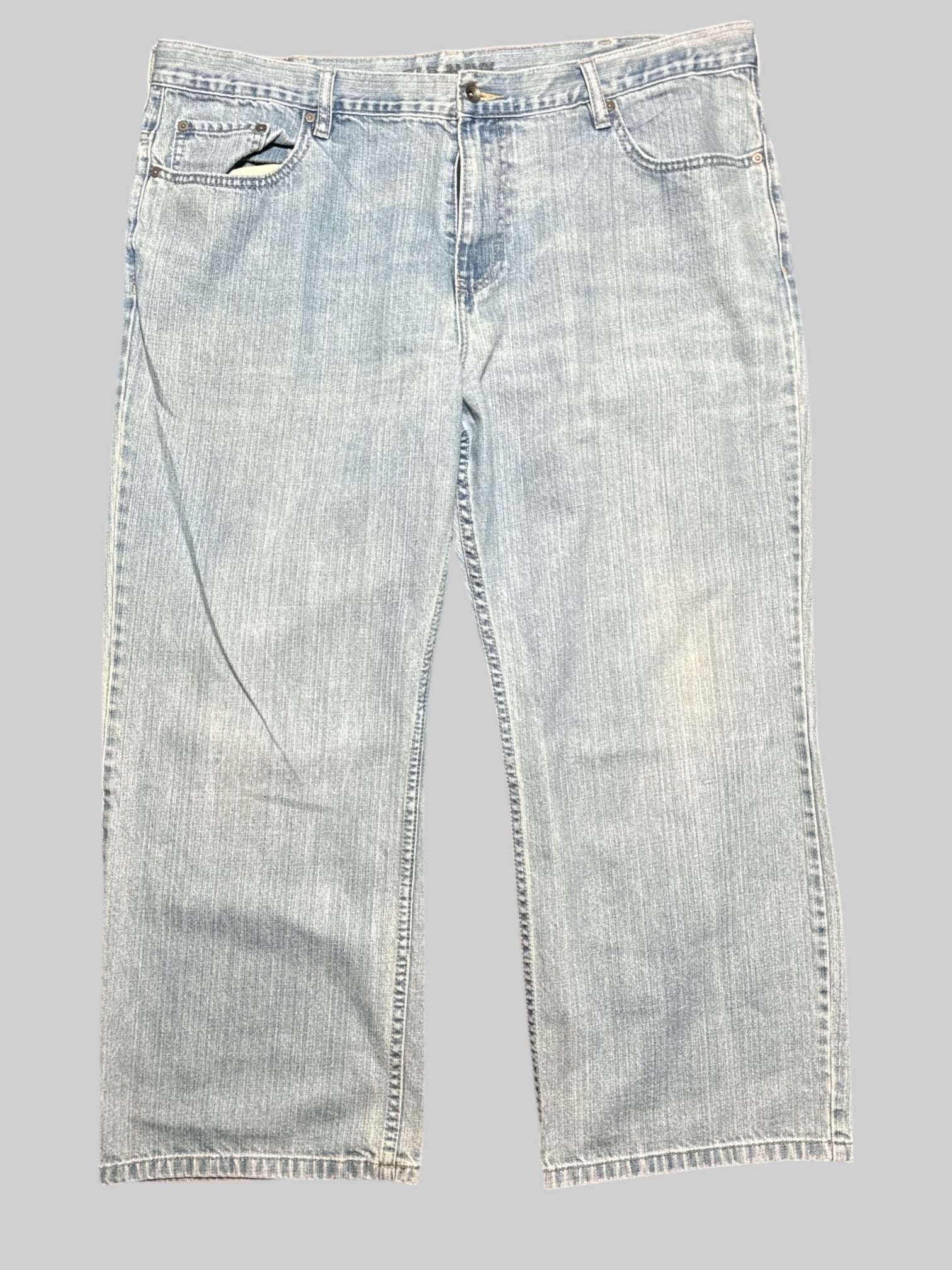 1X Old Navy loose light wash jeans