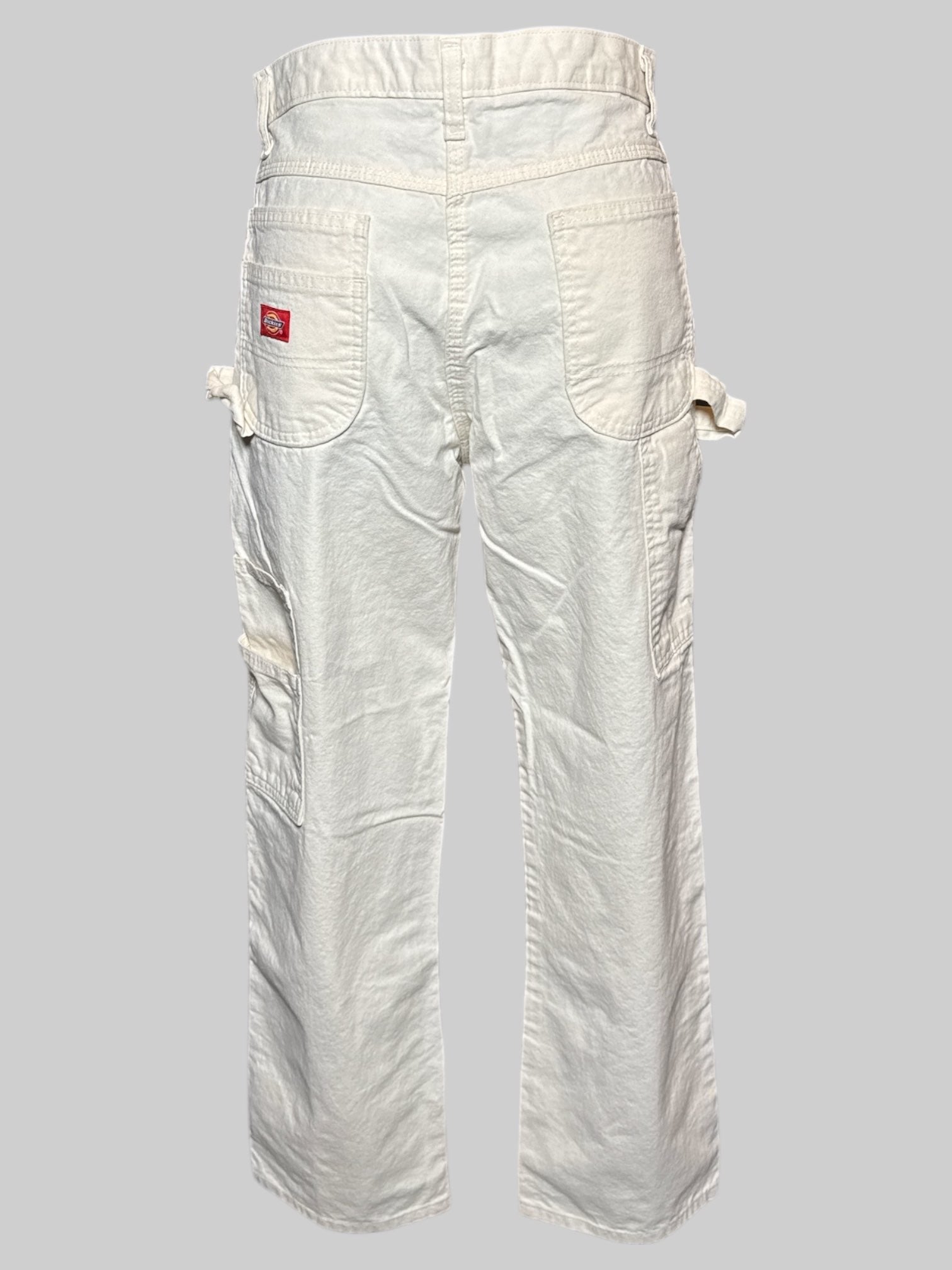 M Dickies white jeans with large pockets