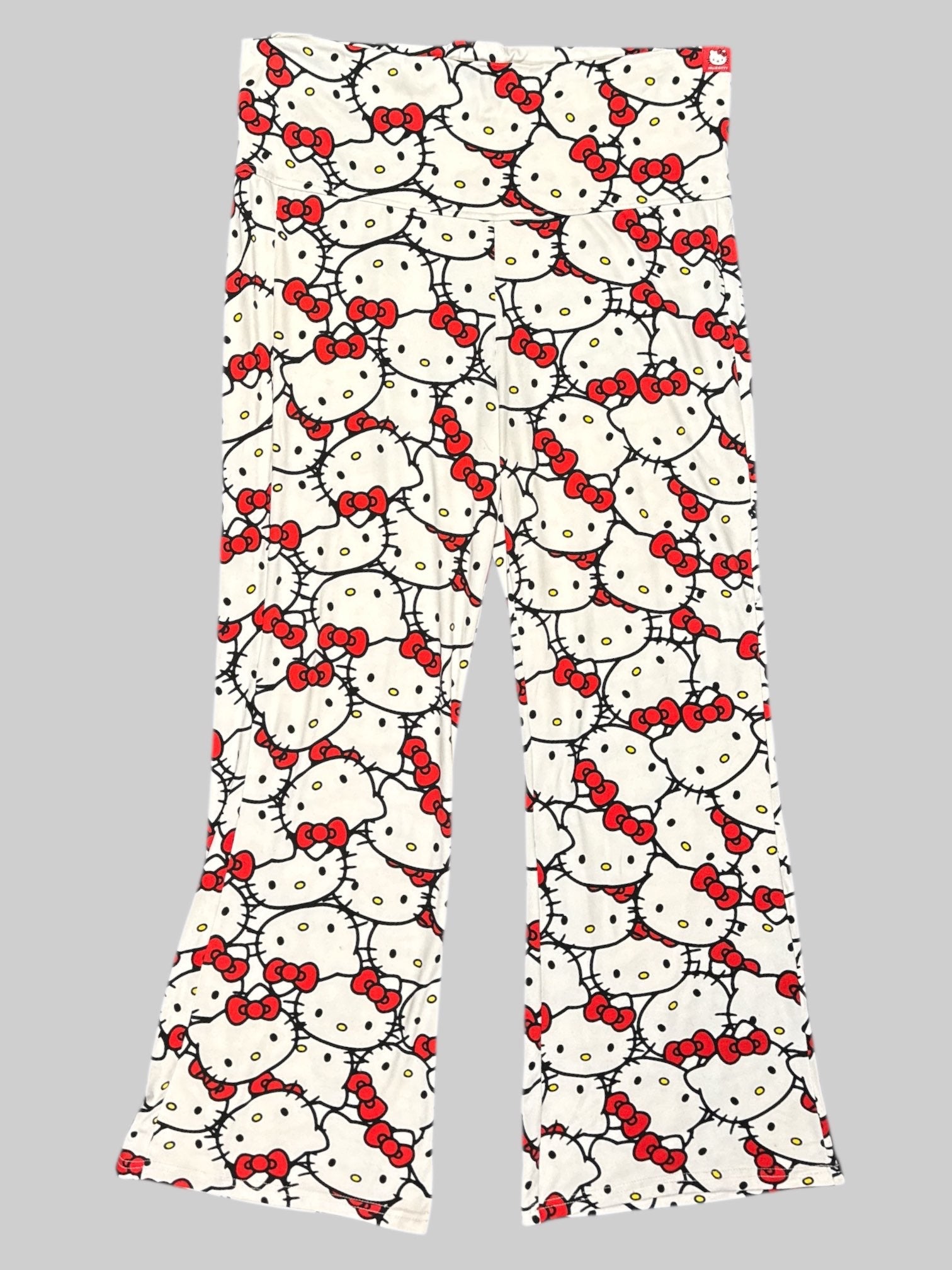 1X Primark Hello Kitty stretchy flare pants with waistband