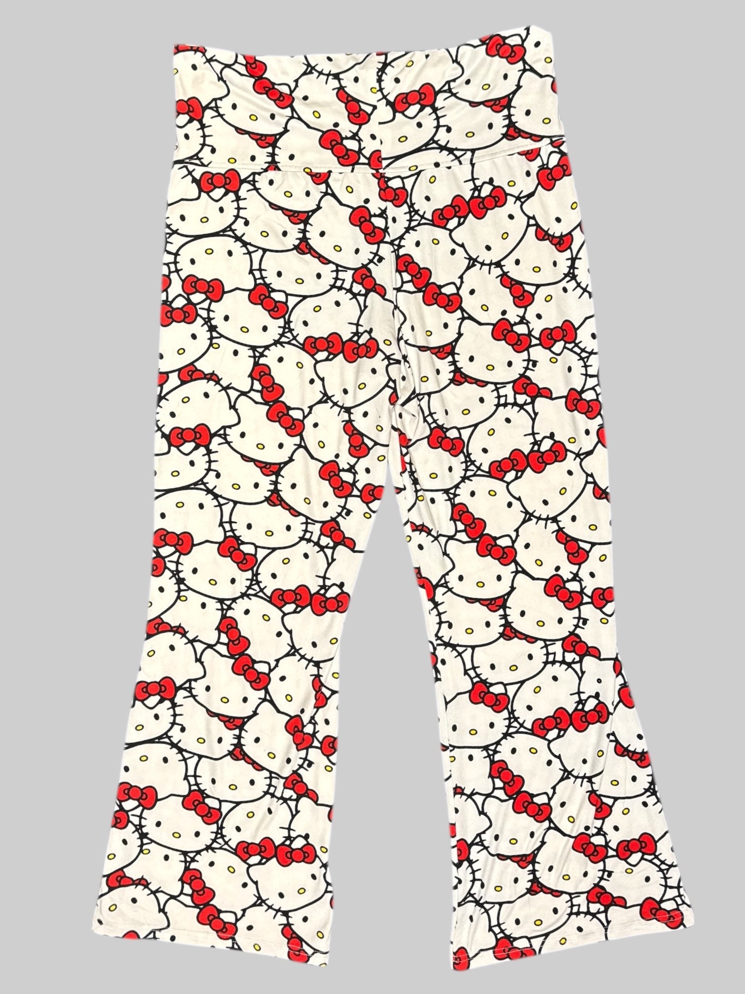 1X Primark Hello Kitty stretchy flare pants with waistband