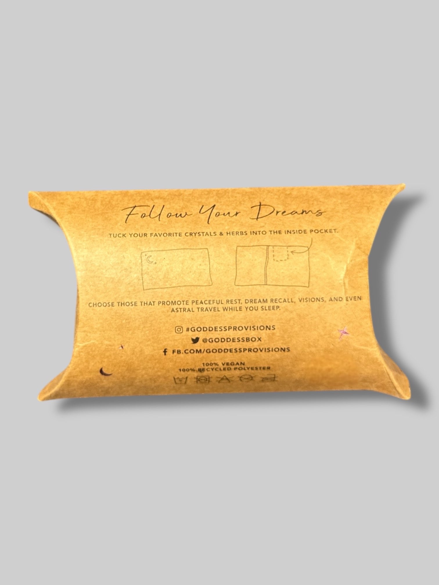 Crystal pillowcase