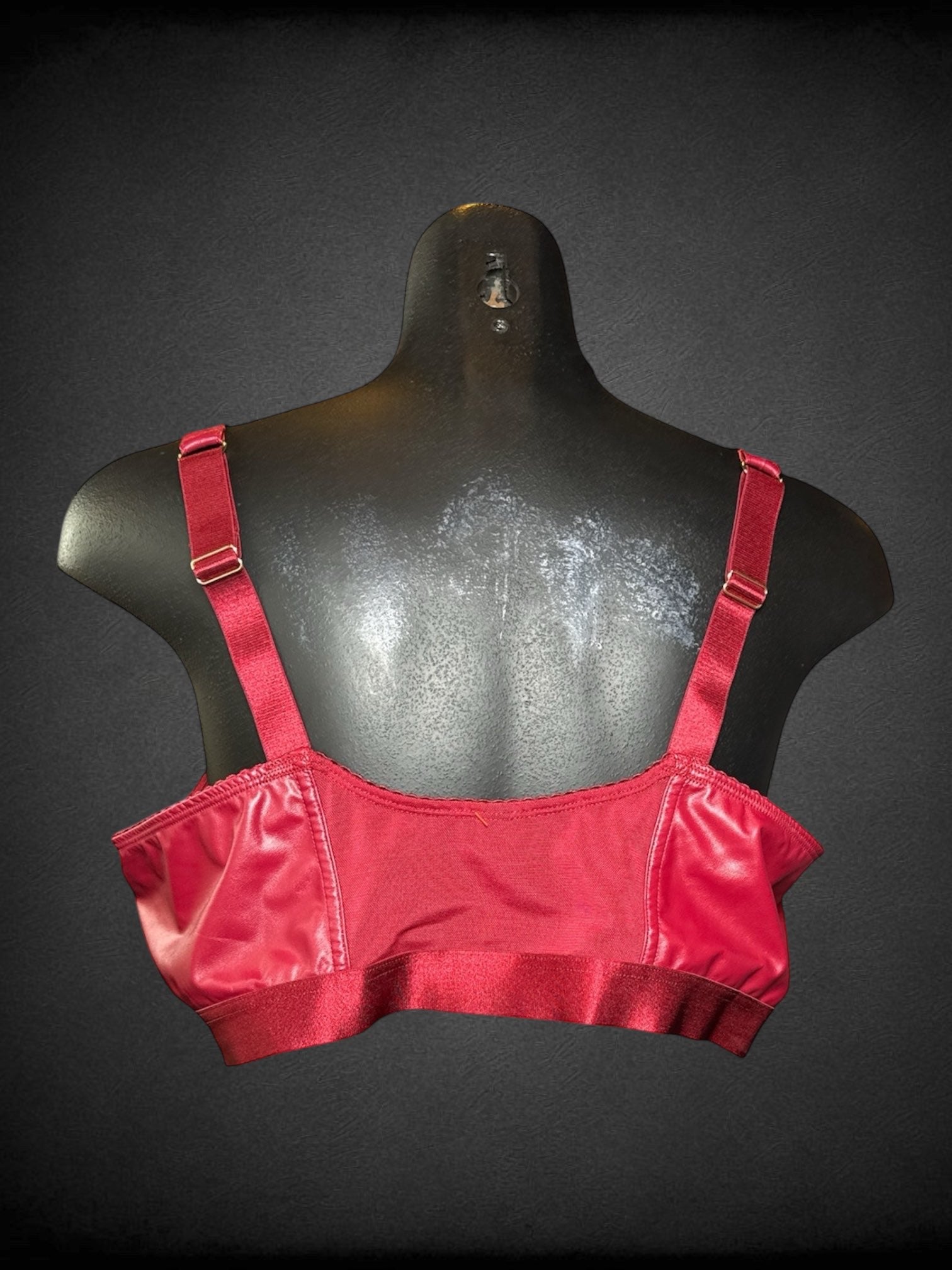 XL Torrid red pleather bralette
