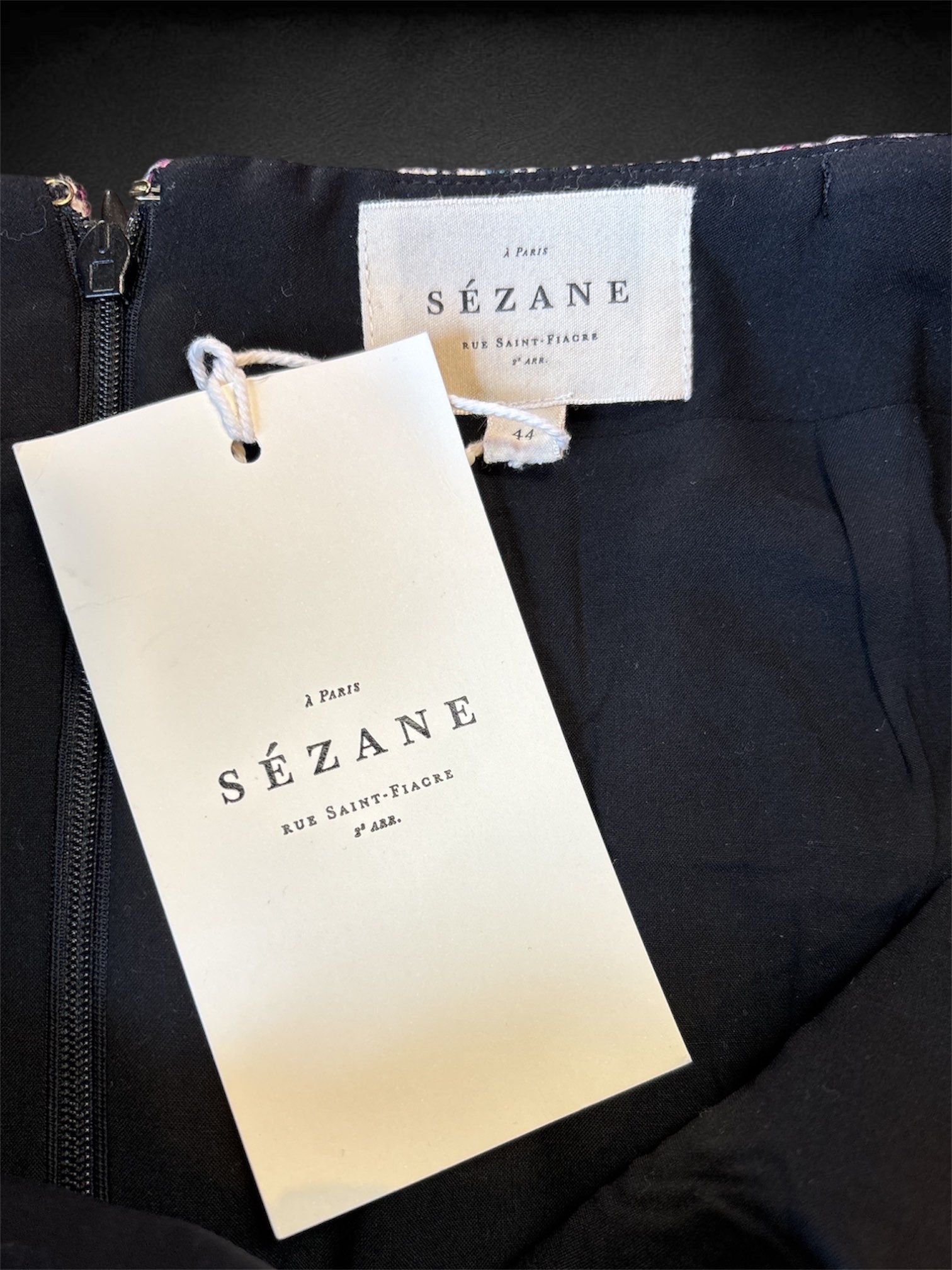 L NWT SÉZANE multicolor plaid mini skirt