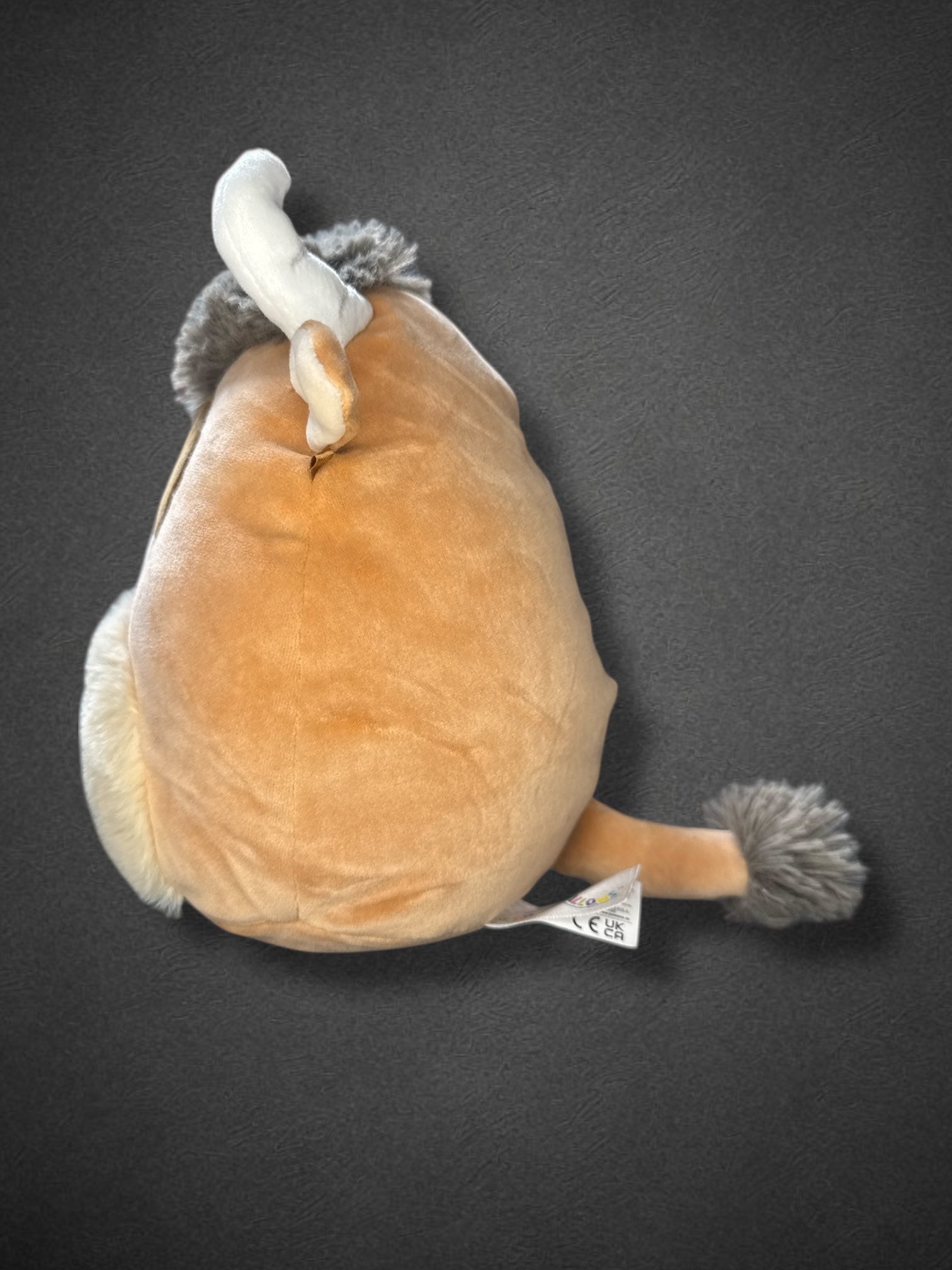 8” by 8” Shep the Highland Bull Squishmallow