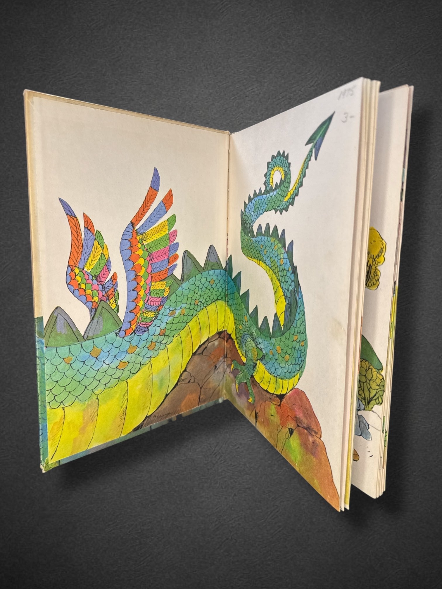 9.5” by 7” Walt Disney Productions presents The Magic Grinder vintage kids book from 1975