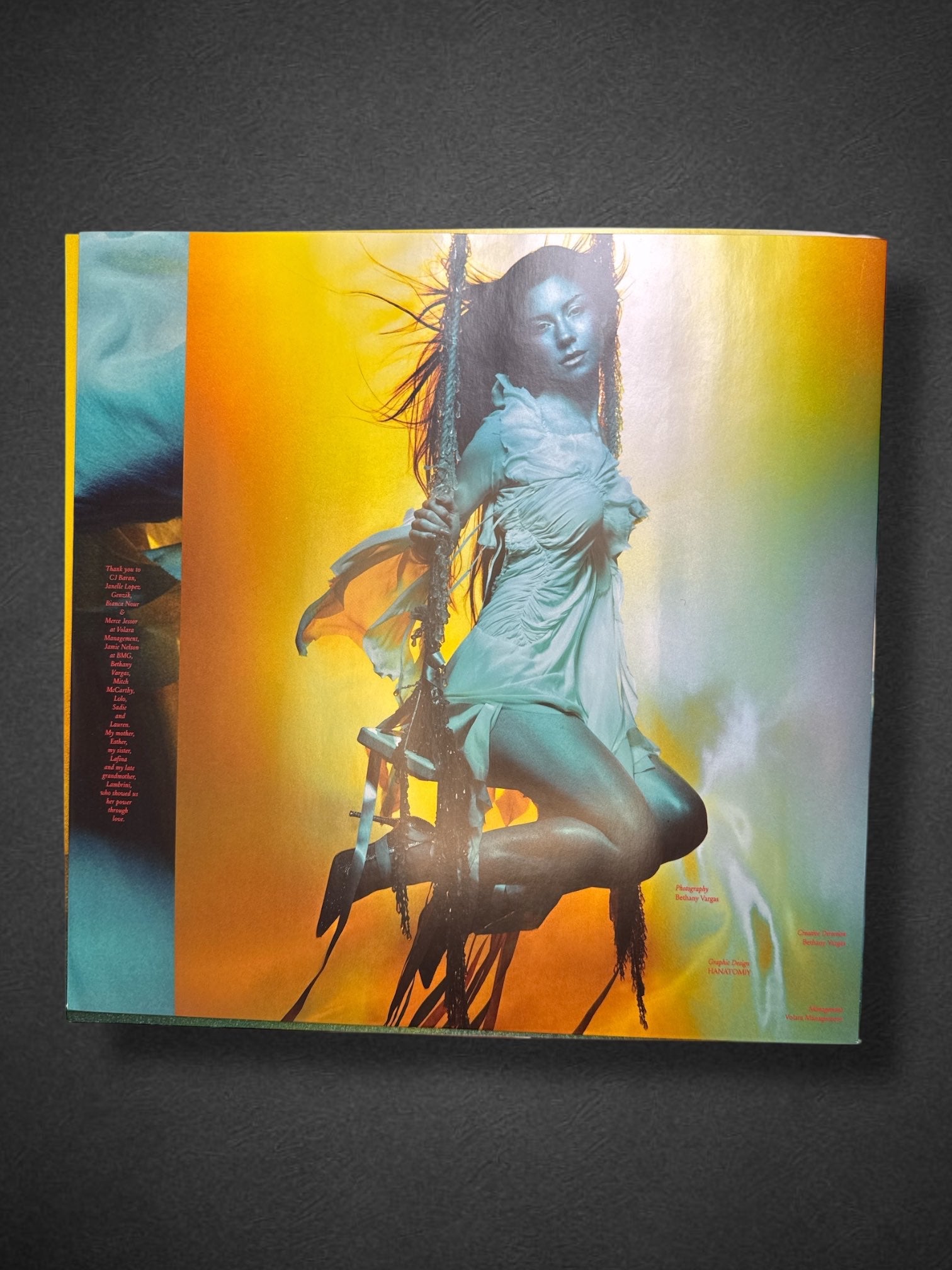 NWOT MARINA Princess of Power yellow butterfly vinyl record