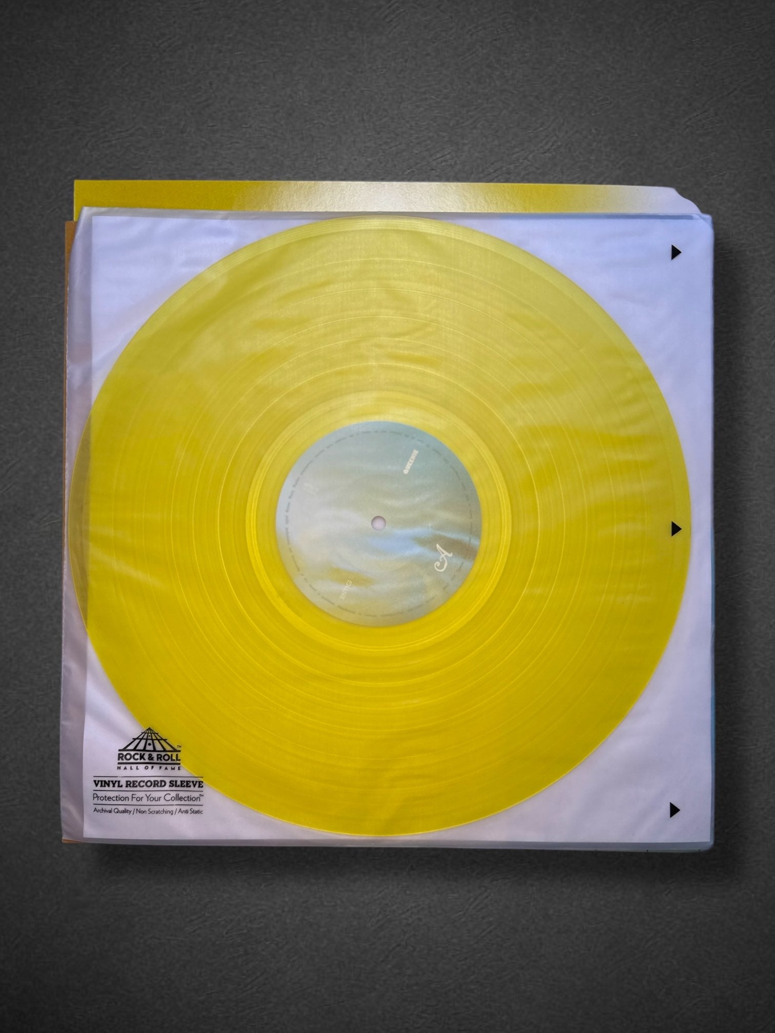 NWOT MARINA Princess of Power yellow butterfly vinyl record