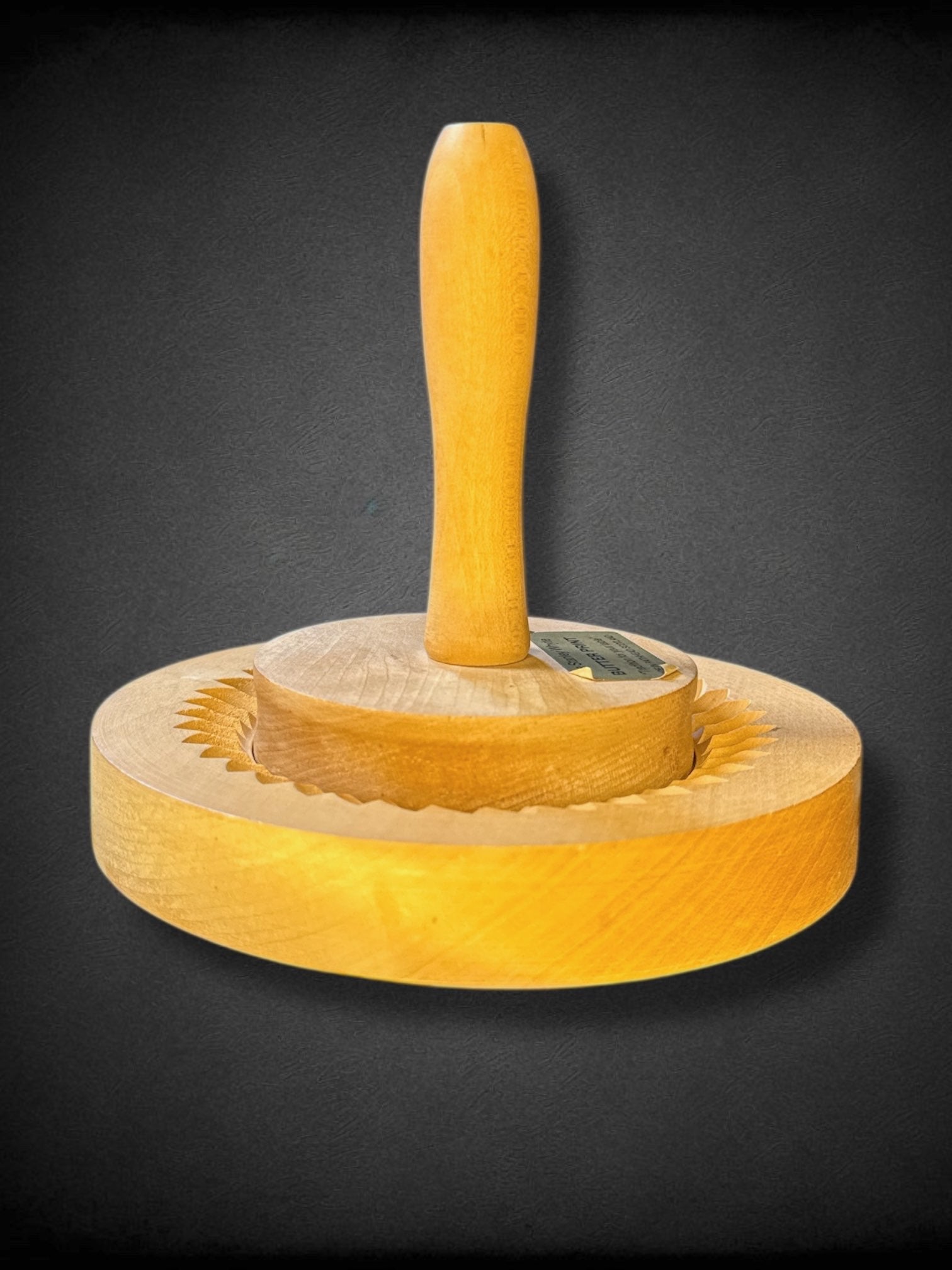 6.5” The Stanley Whyte Butter Print made in Pathhead Scotland