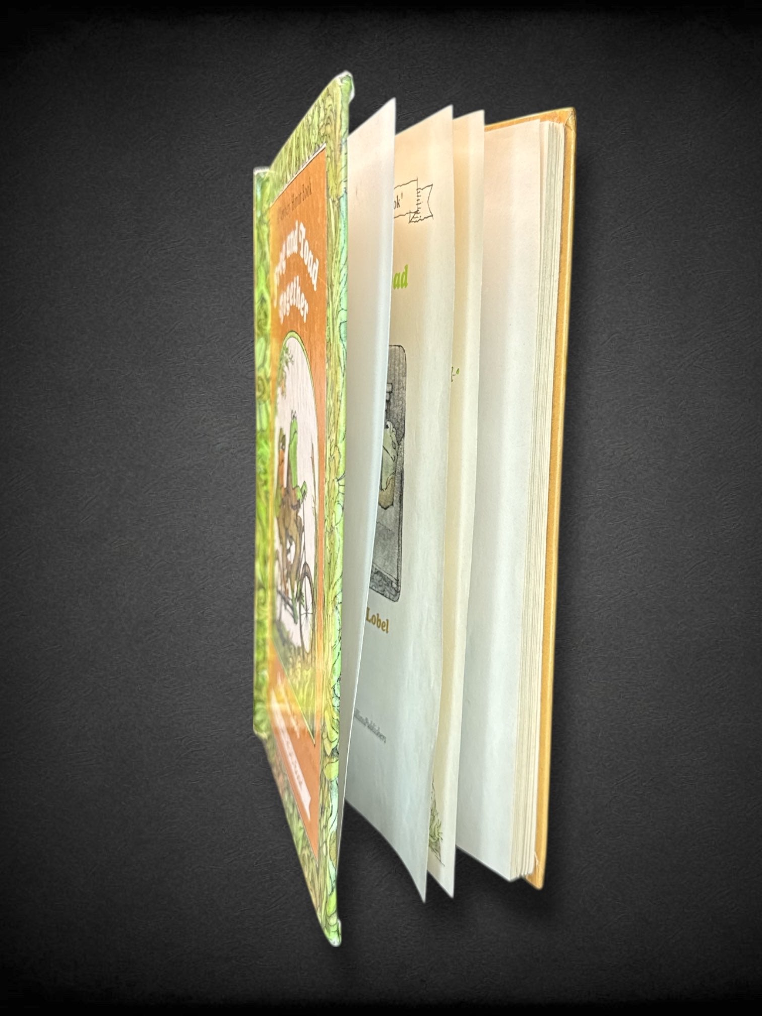 Set of two vintage Frog & Toad books