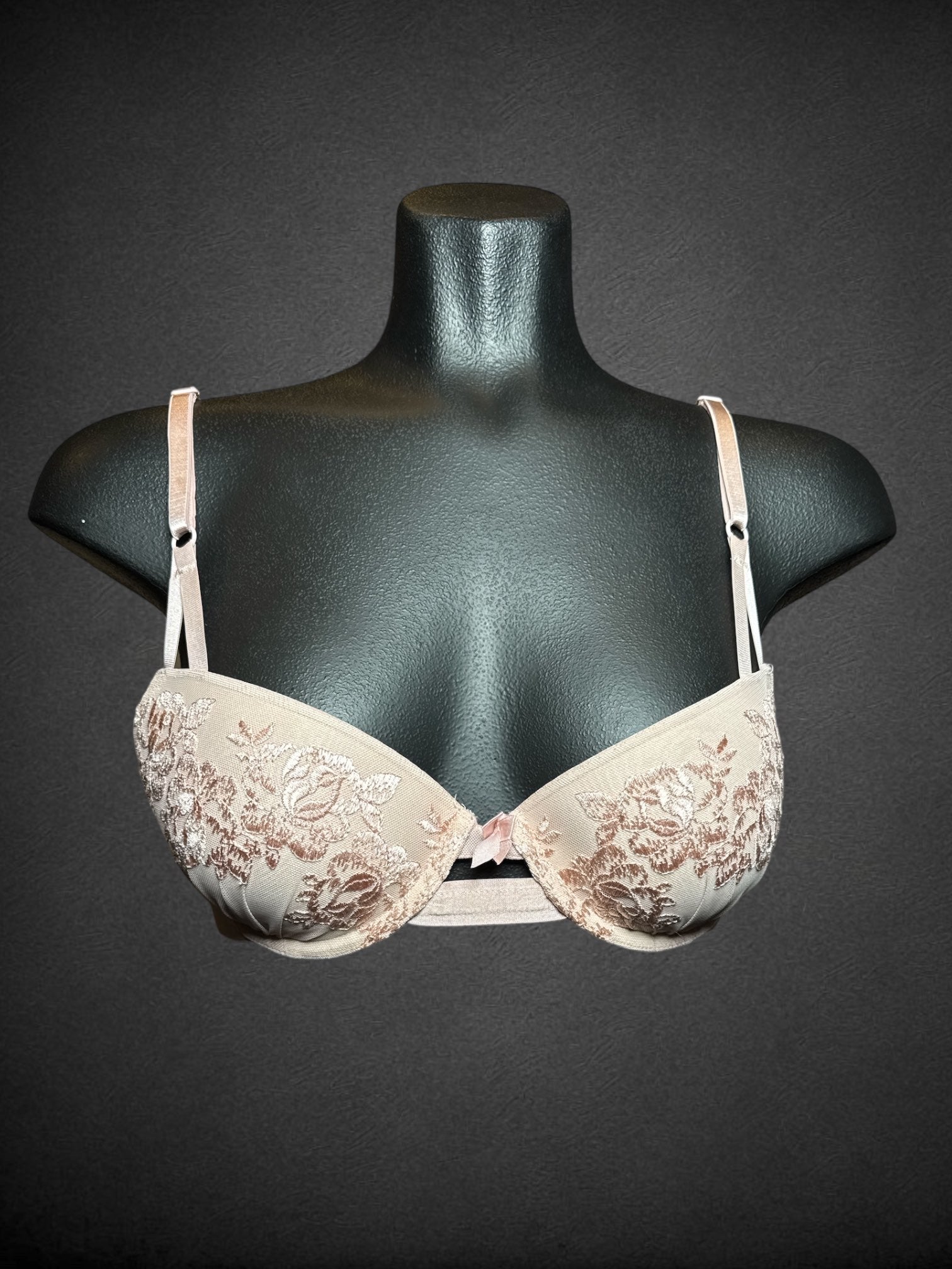 M Smart Sexy light pink bra with lace