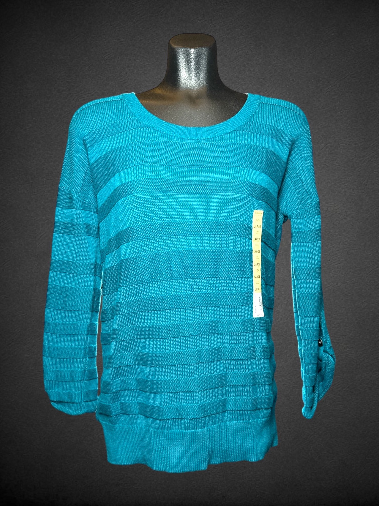XL NWT Sonoma blue knit sweater