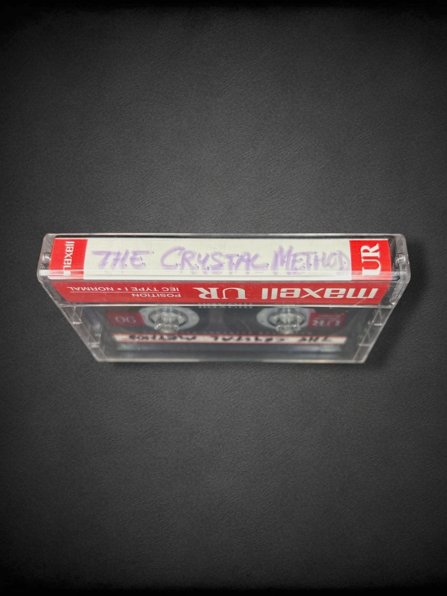 “The Crystal Method” homemade mixtape cassette