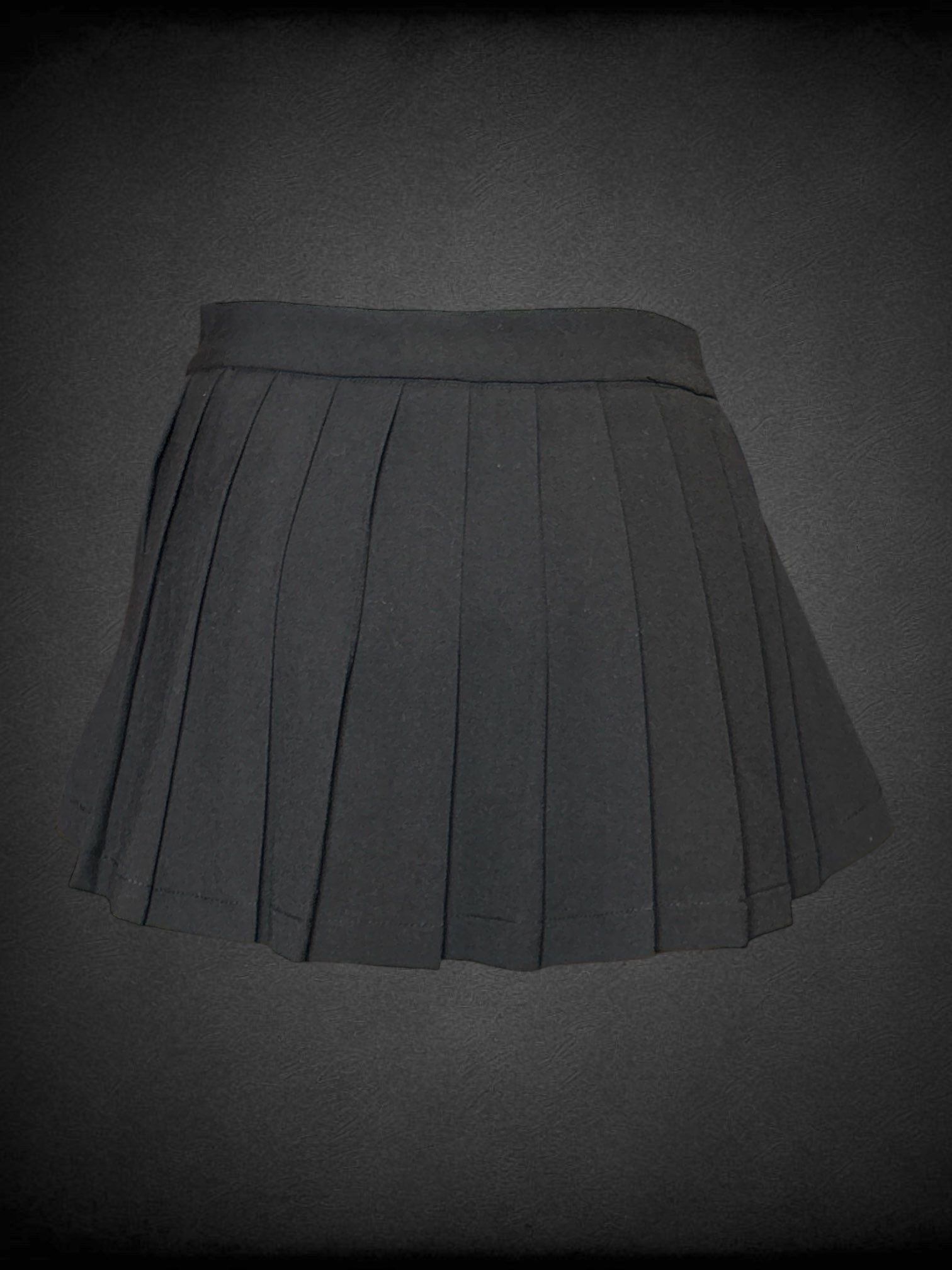 M Black mini skort