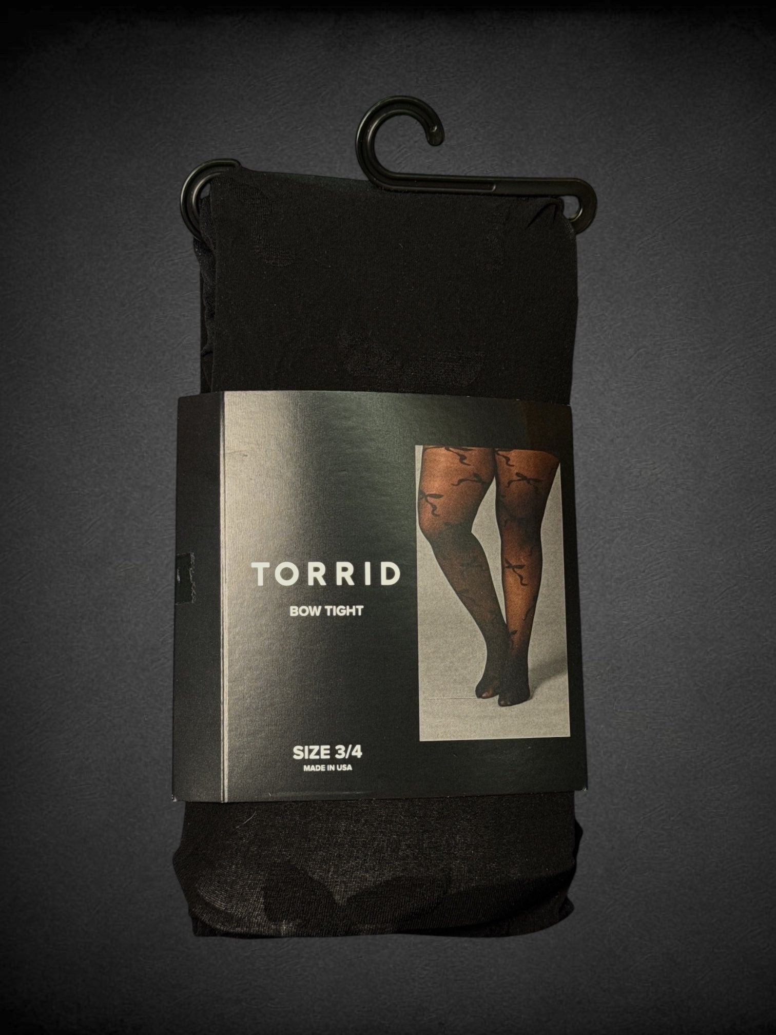 2X NWT TORRID sheer black tights with black bows