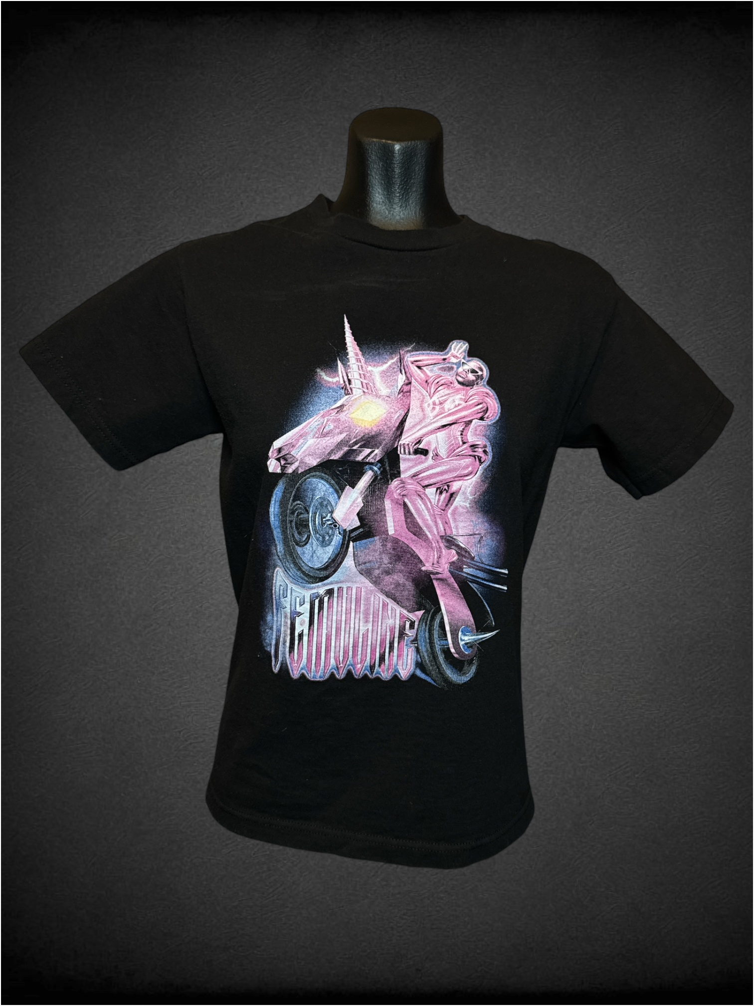 S Black Femuline 2022 tour tee
