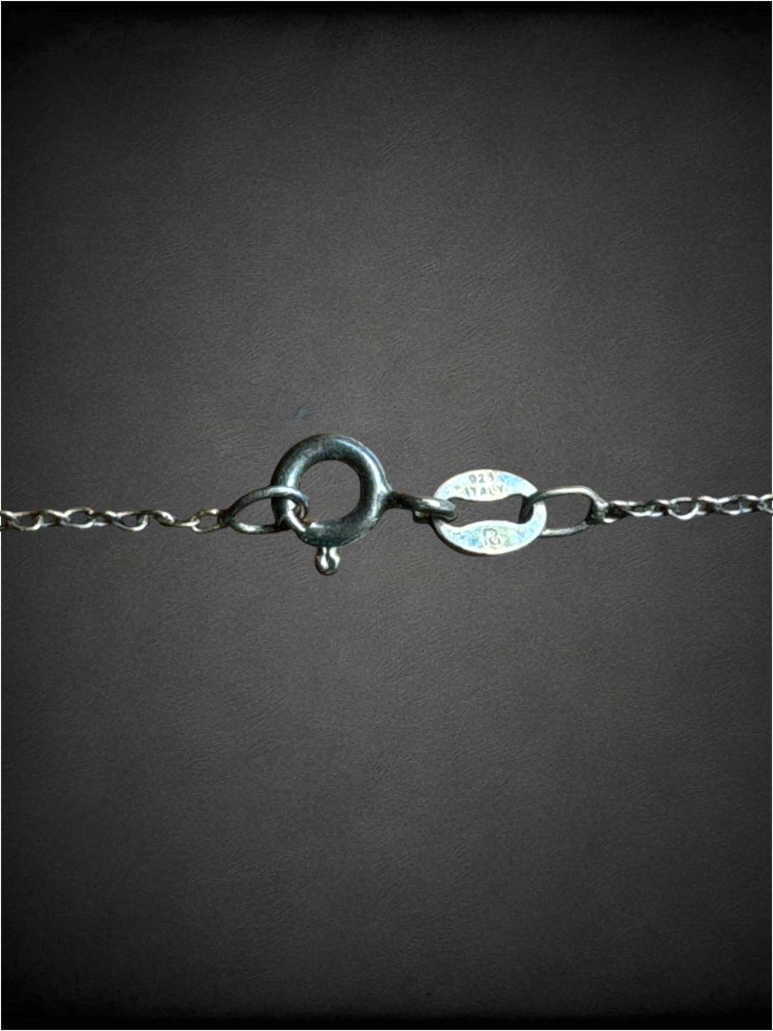 Vintage 925 Sterling Amethyst Heart necklace with Italian Sterling chain and halo setting