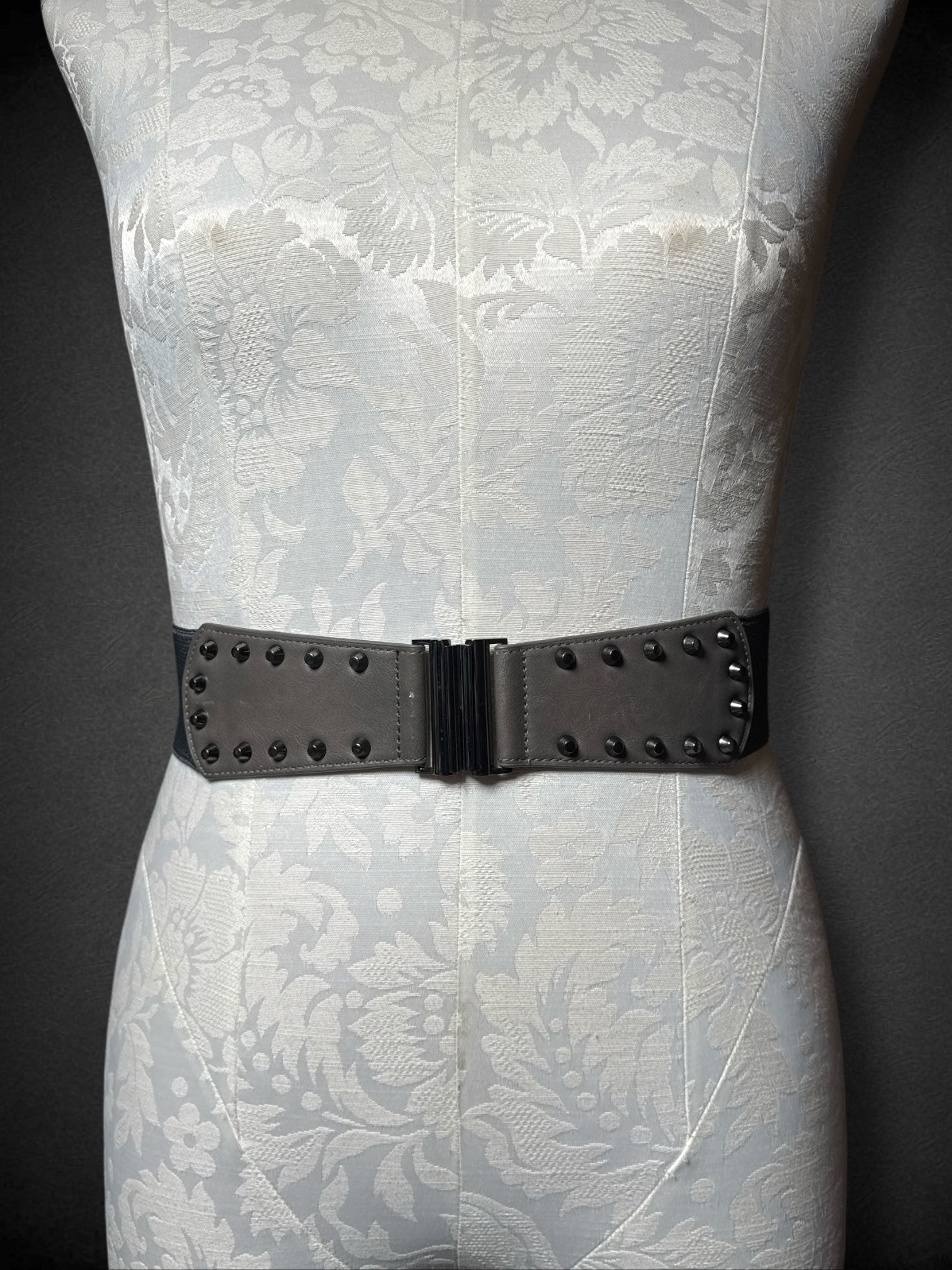 6X 48” Black and gray elastic belt