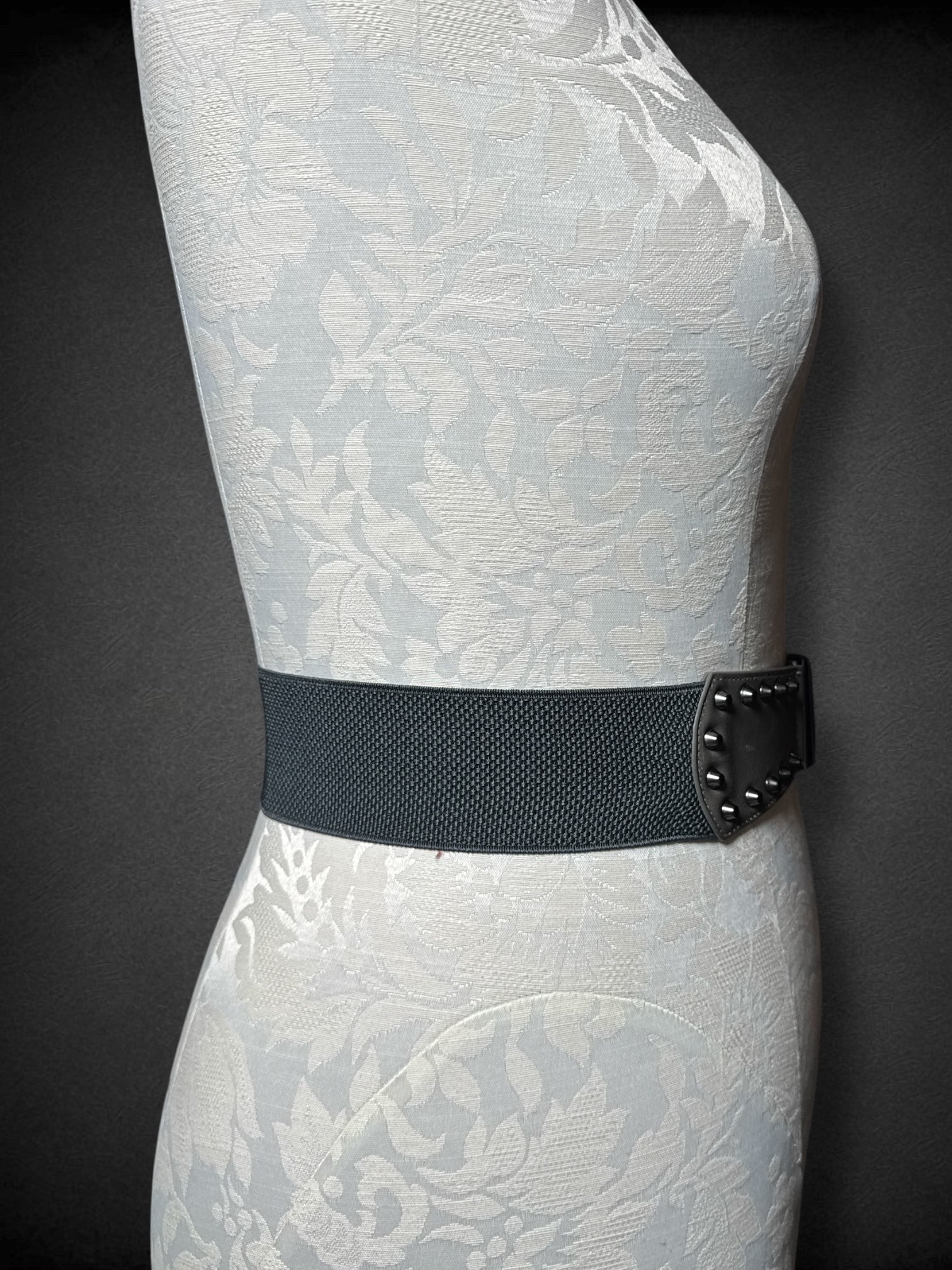 6X 48” Black and gray elastic belt