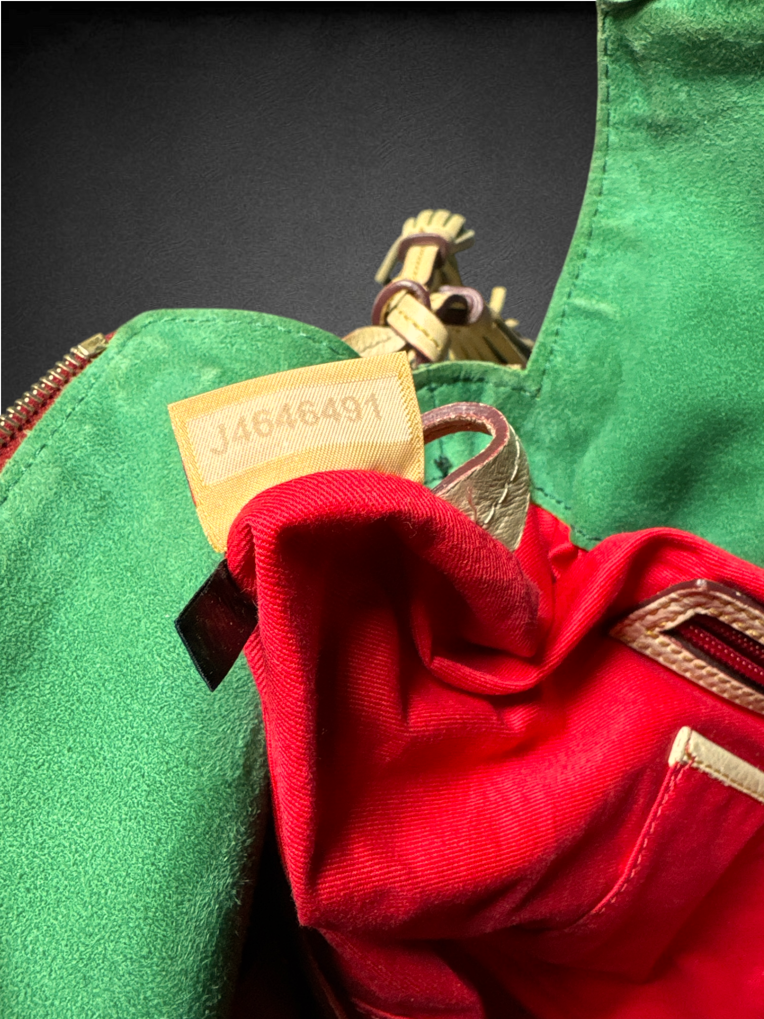 Dooney & Bourke Florentine Smith Bag in Cream Leather