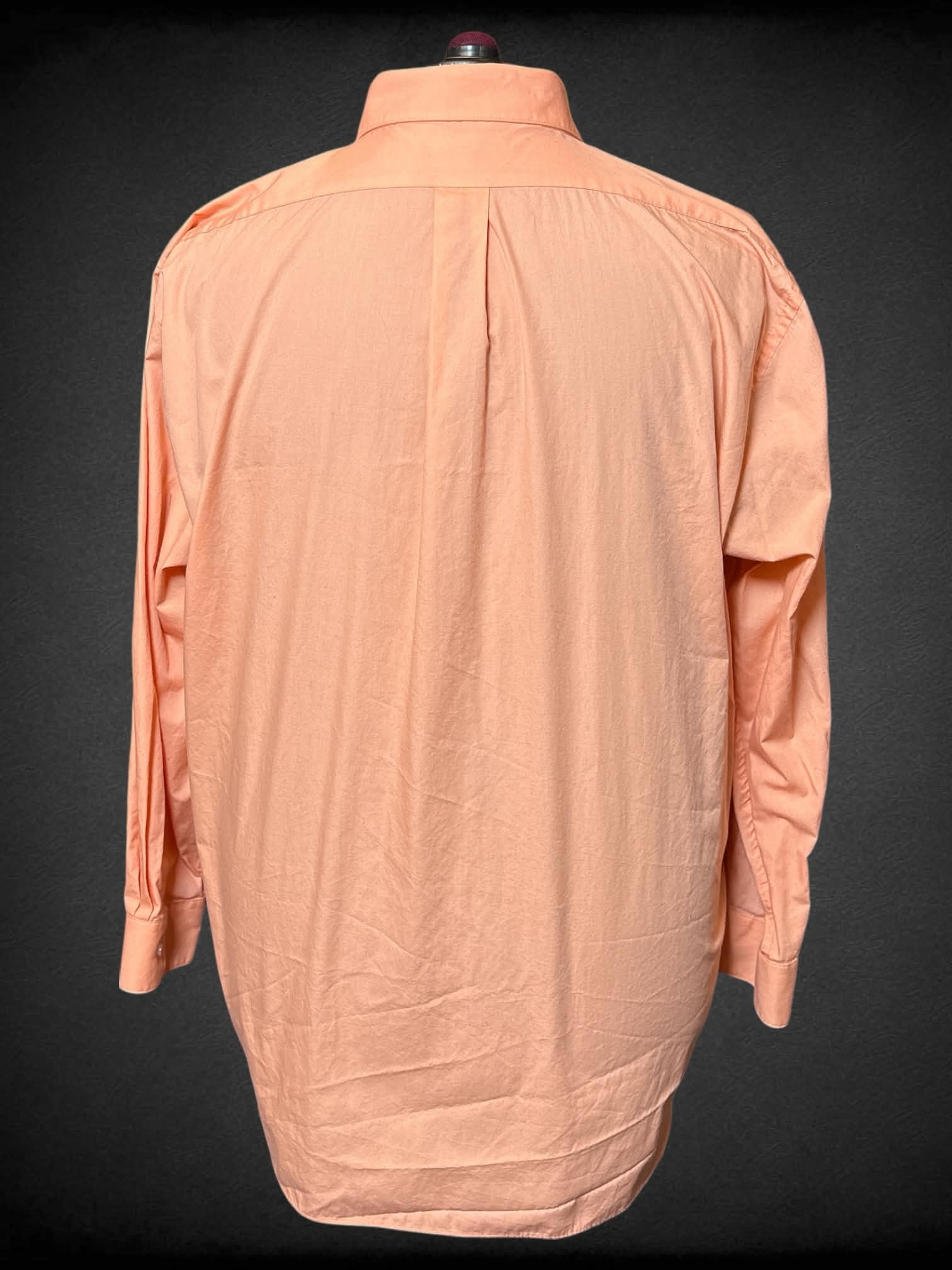 3X Bill Robinson pink long sleeve button up with one chest pocket