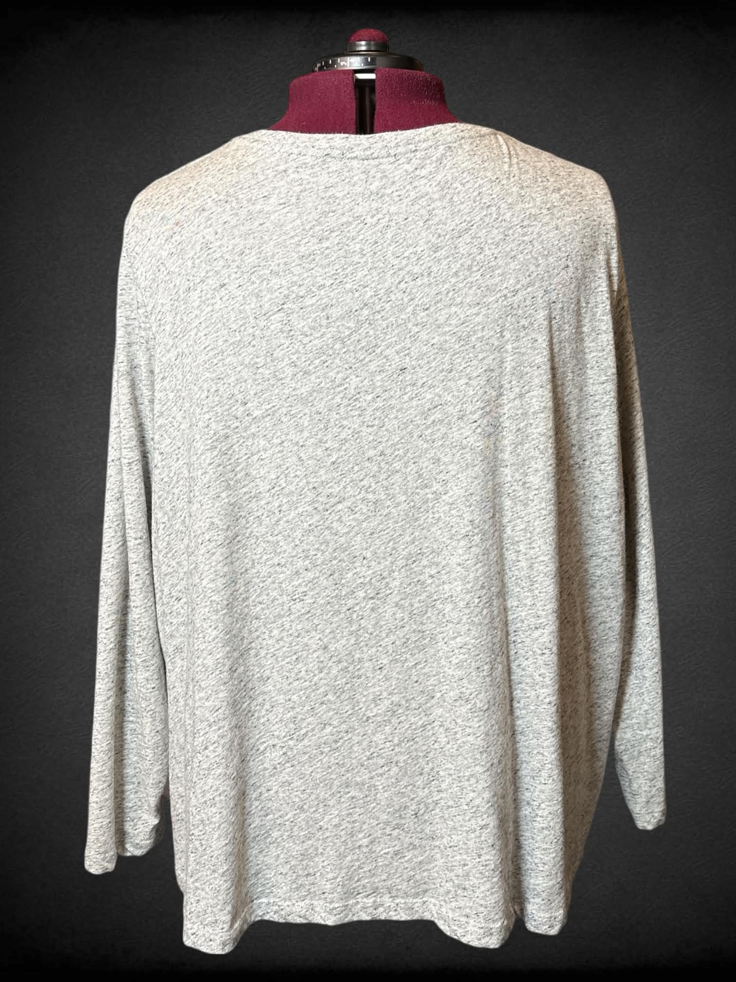 7X Sonoma heathered grey long sleeve top
