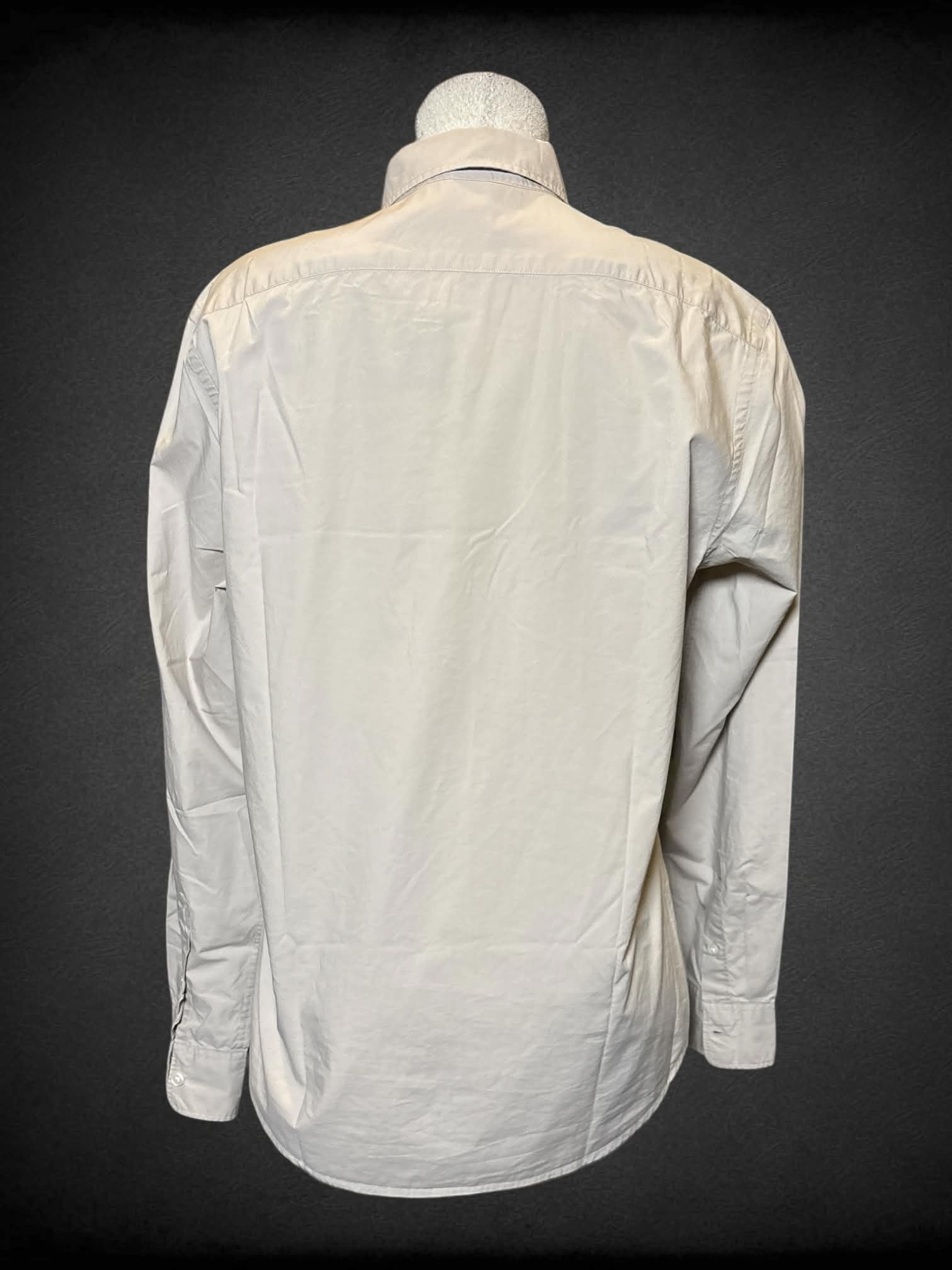 L Label of Graded Goods by H&M beige long sleeve button up