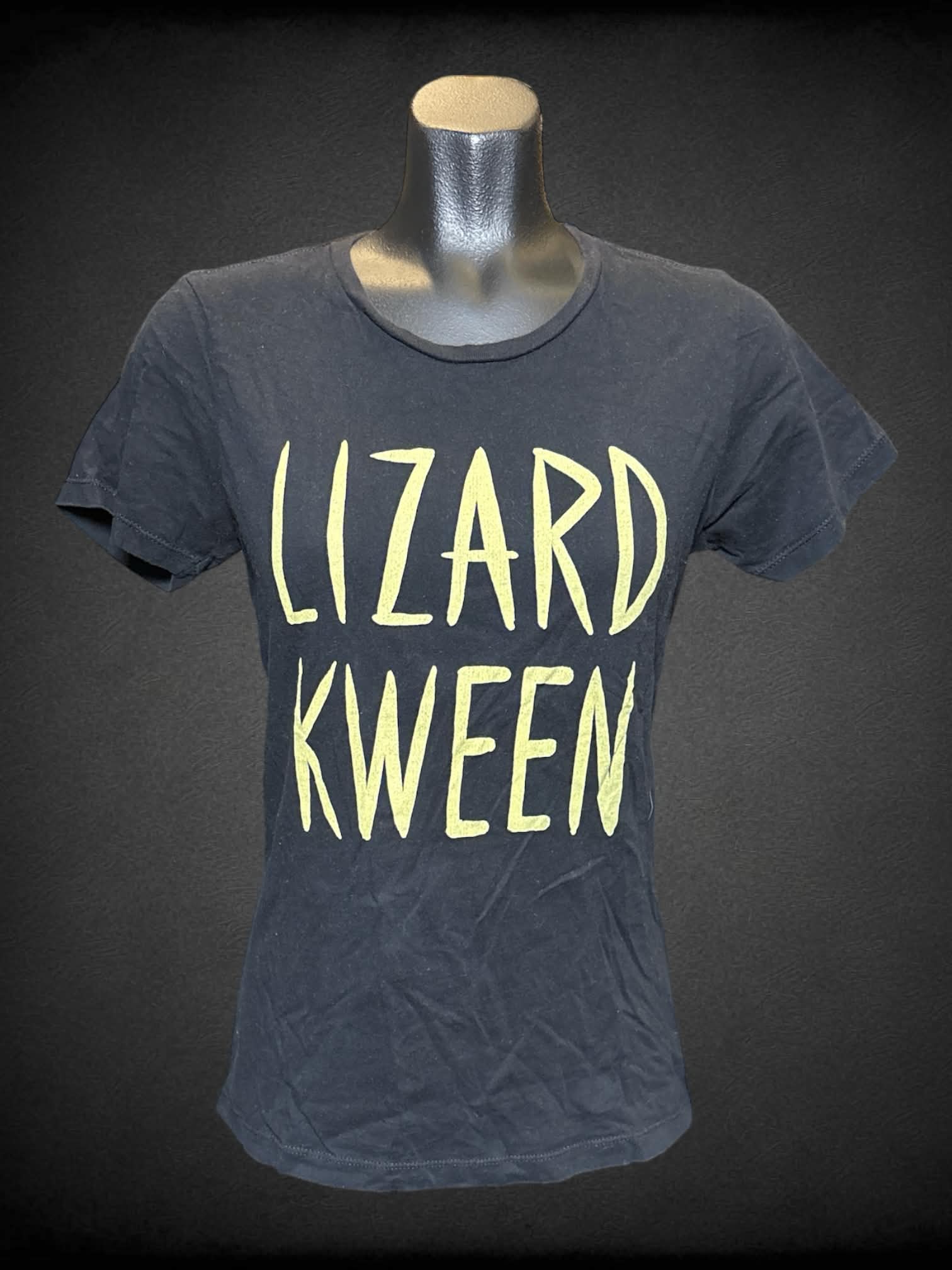 M Tee Public black t shirt with “Lizard Kween” graphic