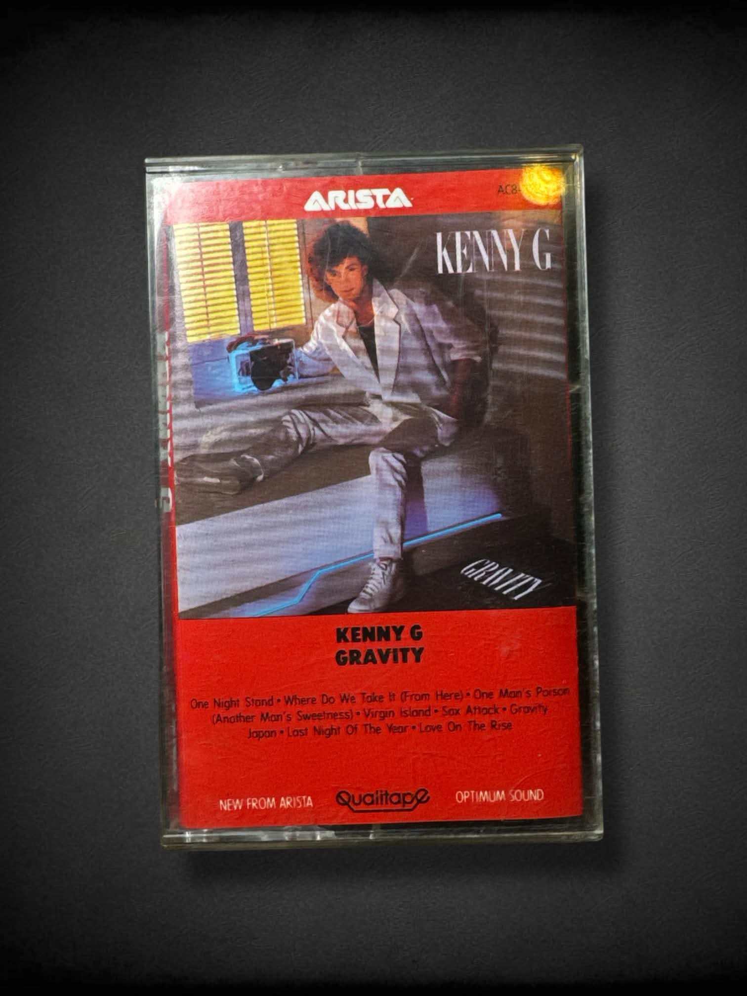 Kenny G Gravity Cassette Tape not teste