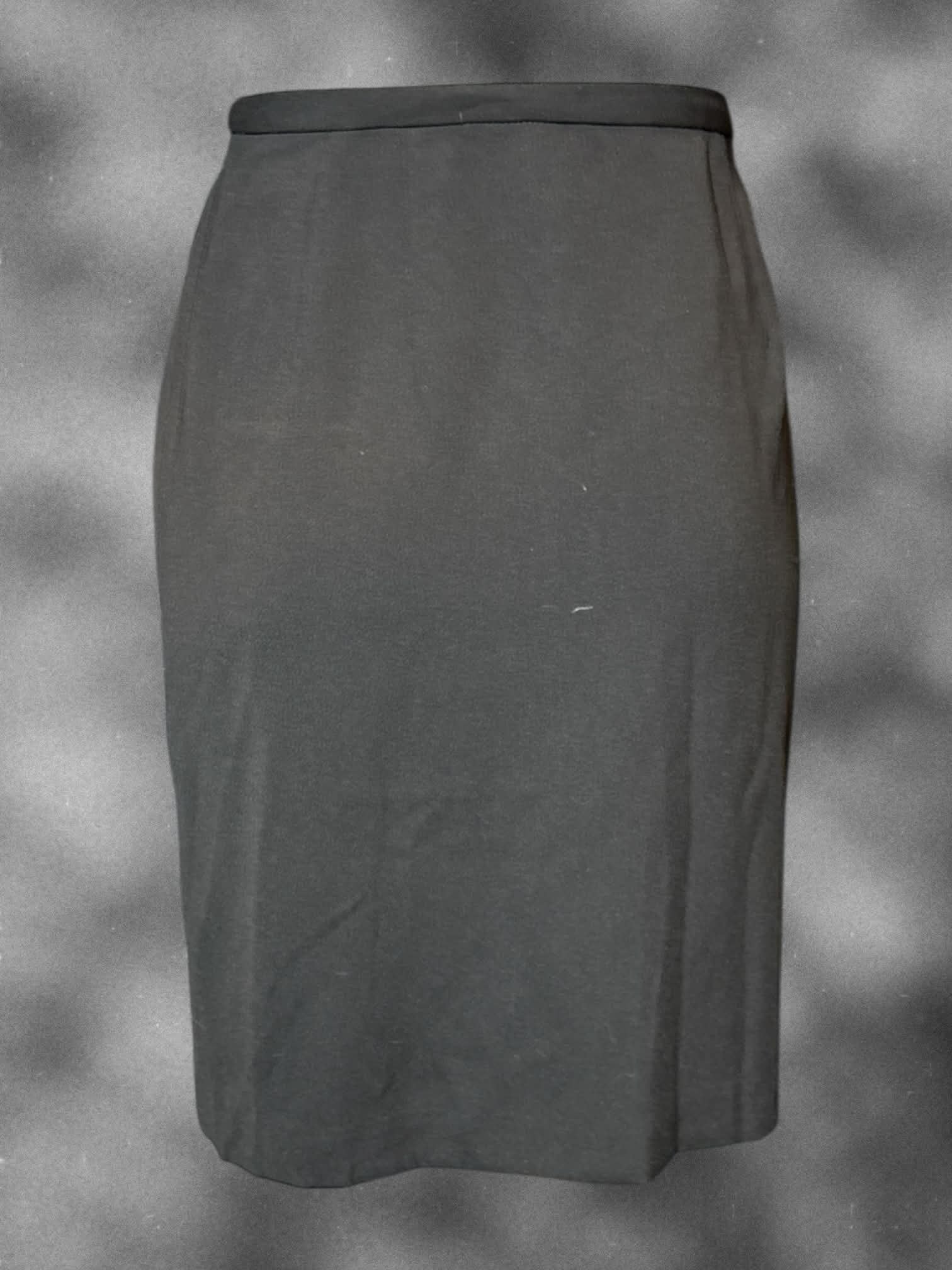 M NWT Charter Club black wrap skirt with lining