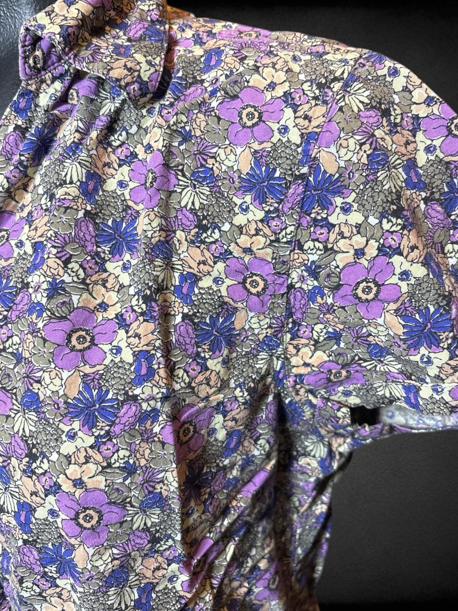 M Cappagallo Casuals floral short sleeve button up