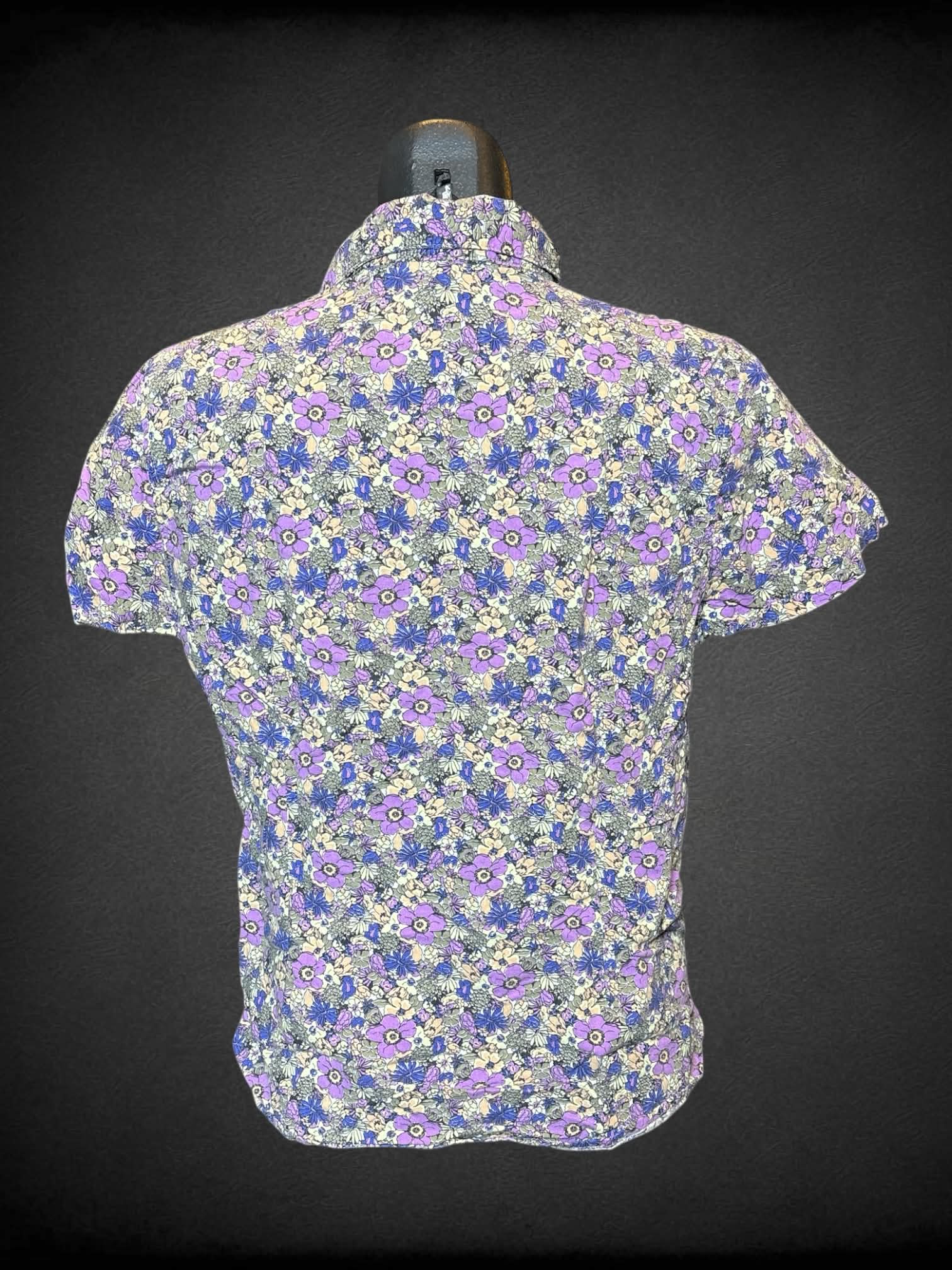 M Cappagallo Casuals floral short sleeve button up