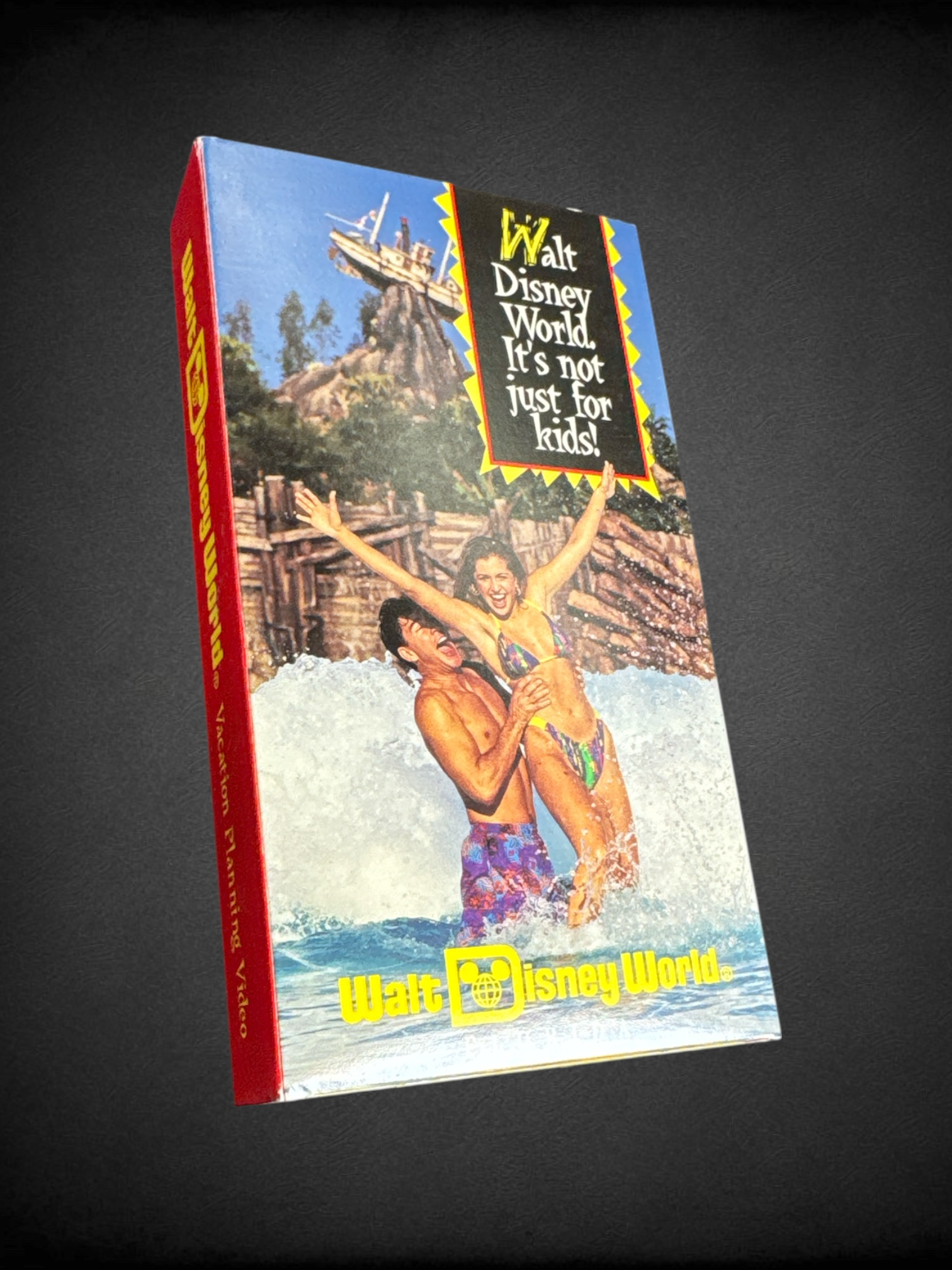 Vintage 90s Walt Disney World vacation planning VHS tape