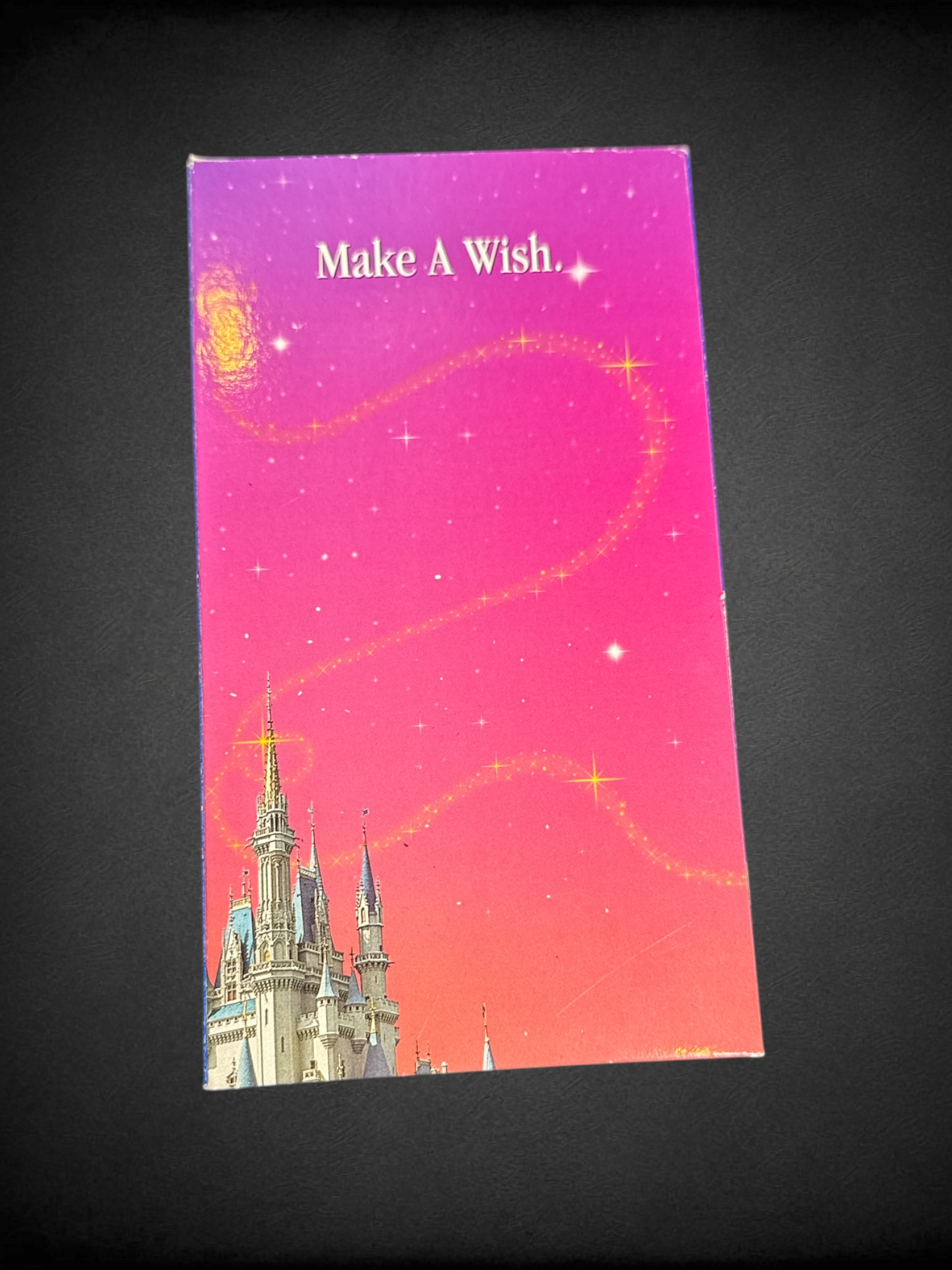 Vintage 90s Walt Disney World "Make a Wish" vacation planning VHS tape