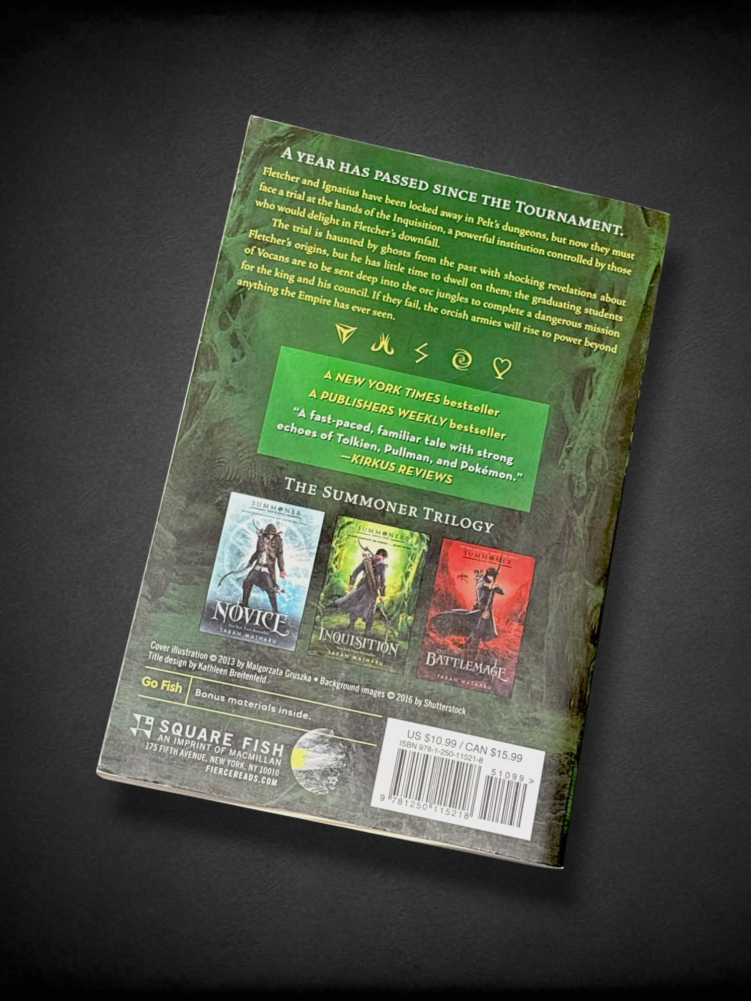 The Inquisition - Summoner: Book 2 by Tarzan Matharu