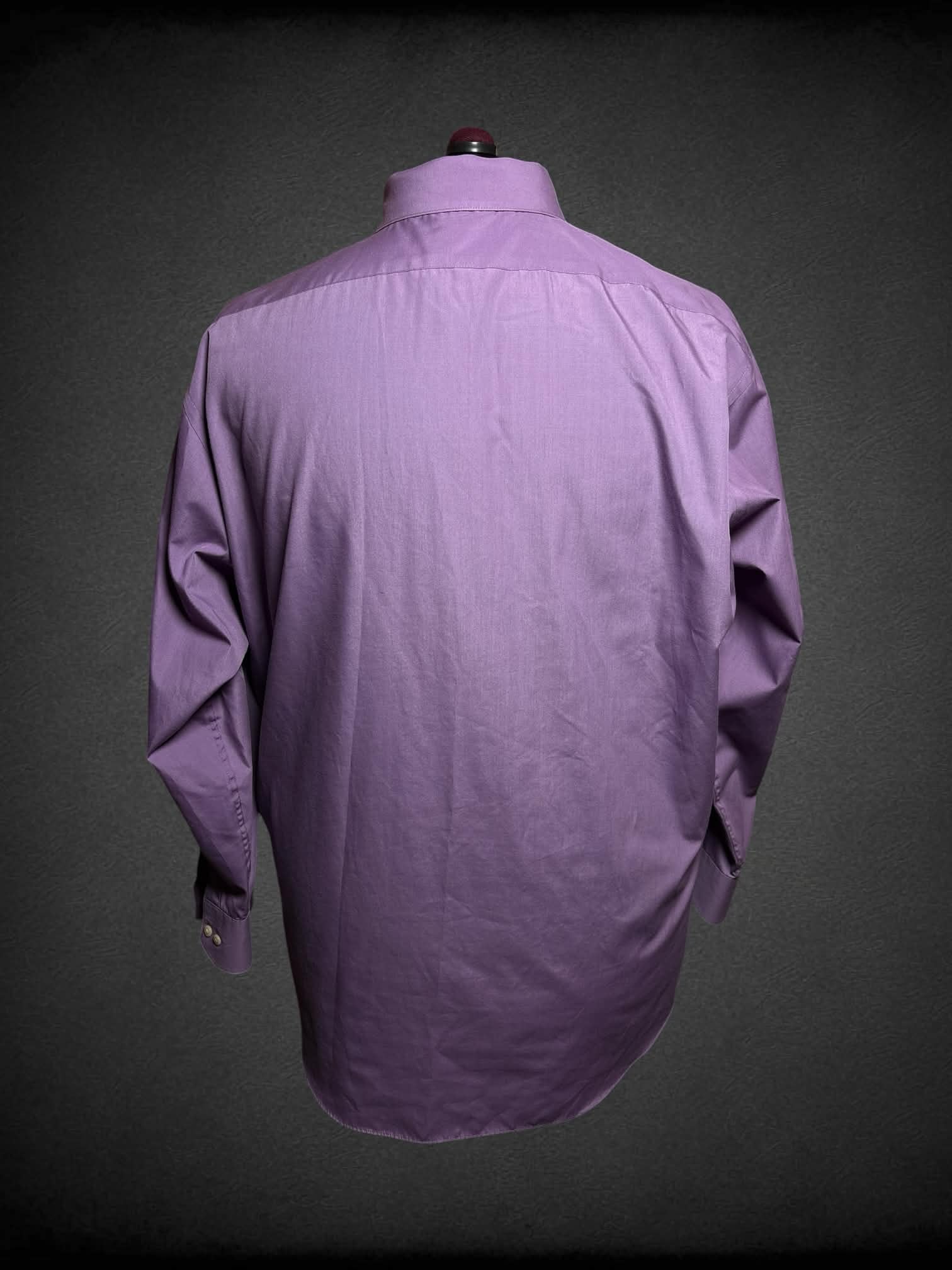 2X Arrow purple button-up shirt