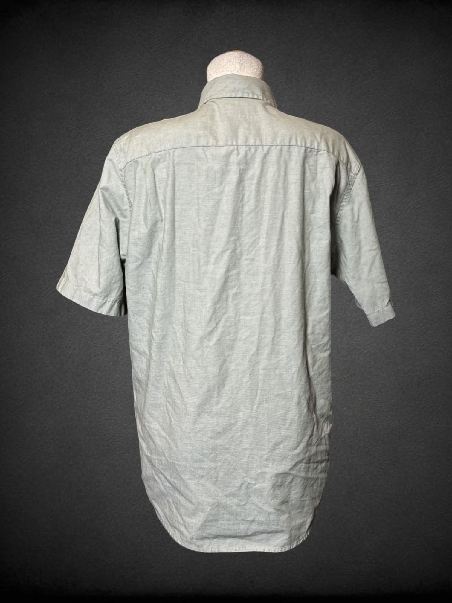 XL Wrangler sage green button up shirt