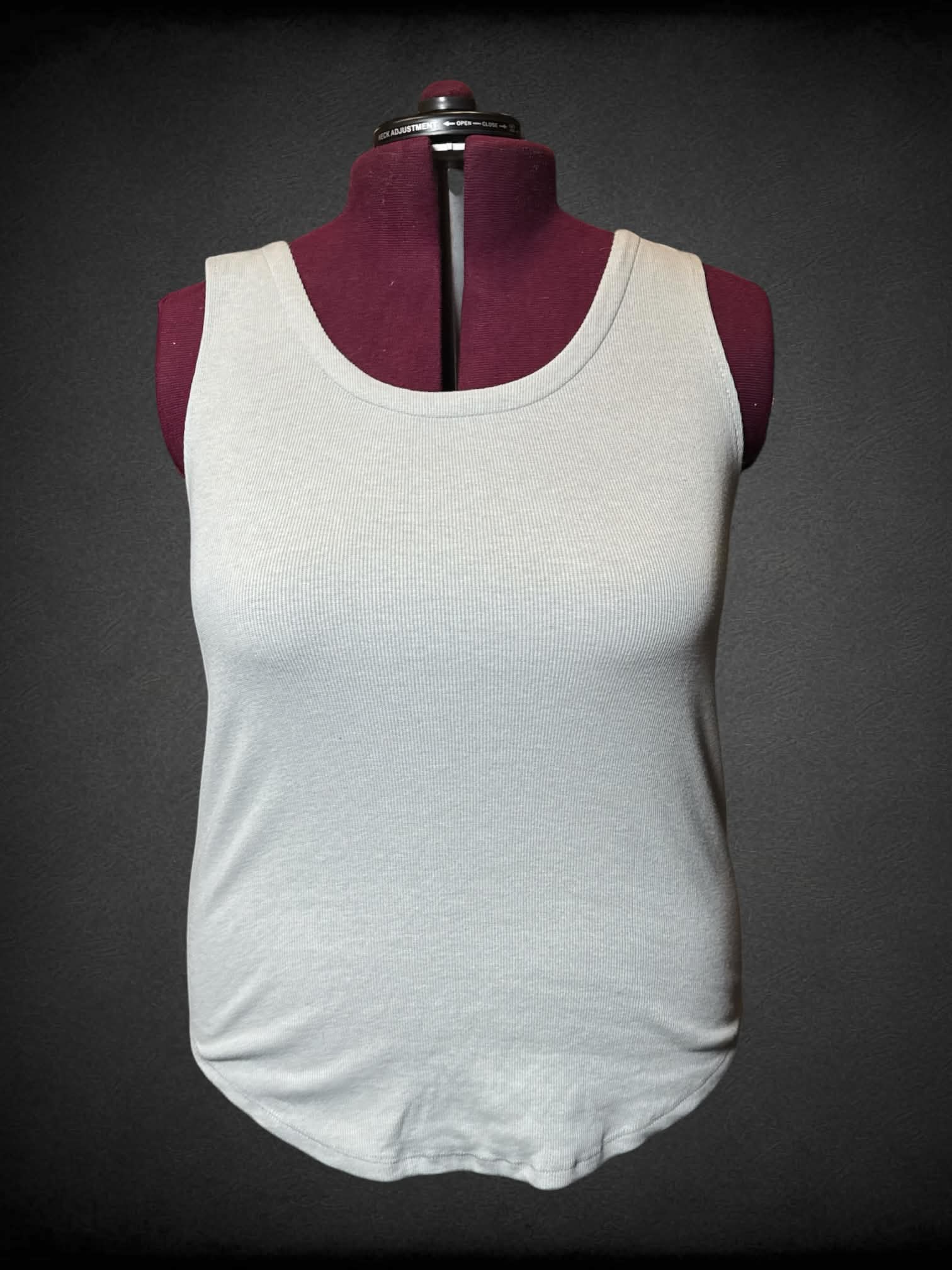 1X Chaser NWT grey ribbed tank top