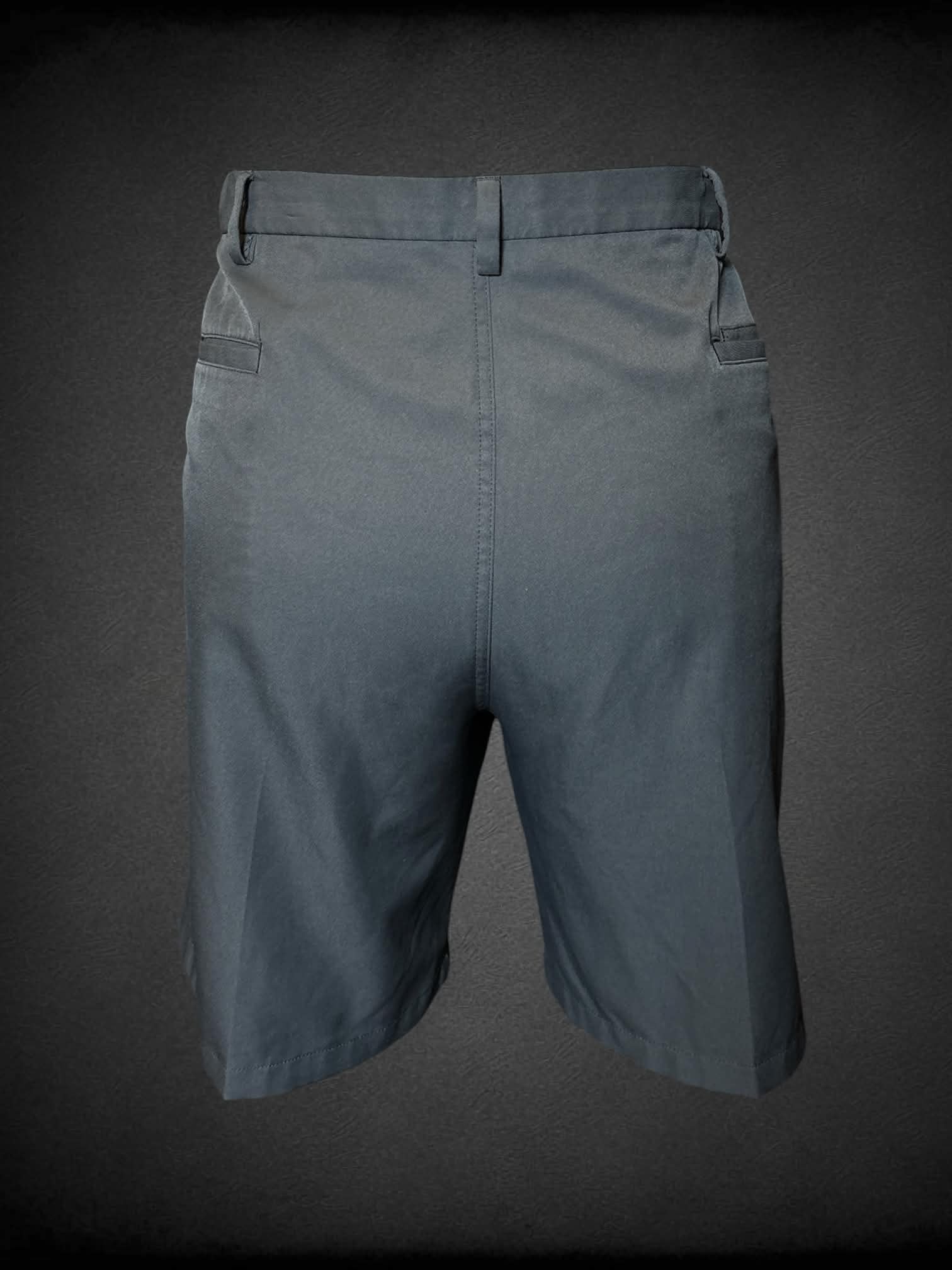 2X  Haggar grey shorts