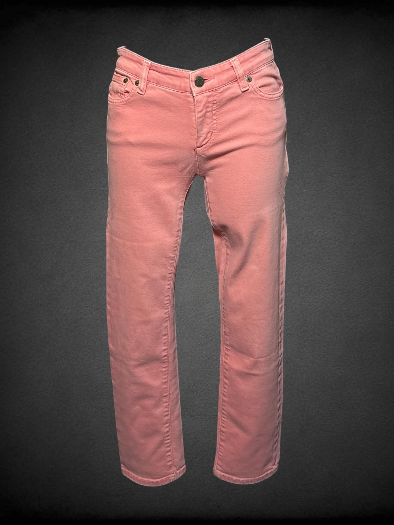 S Ralph Lauren salmon pink skinny jeans
