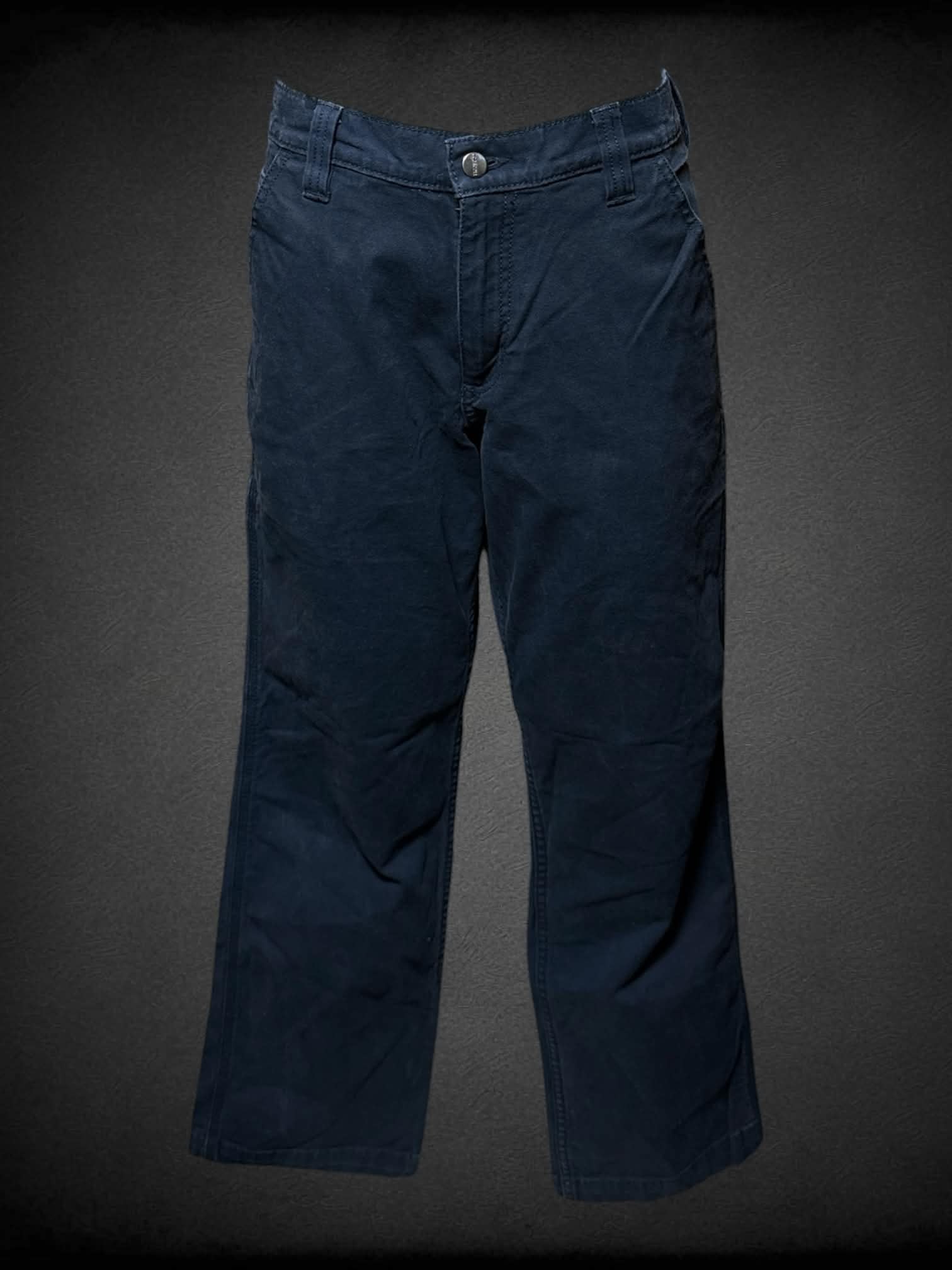 L Carhartt navy pants