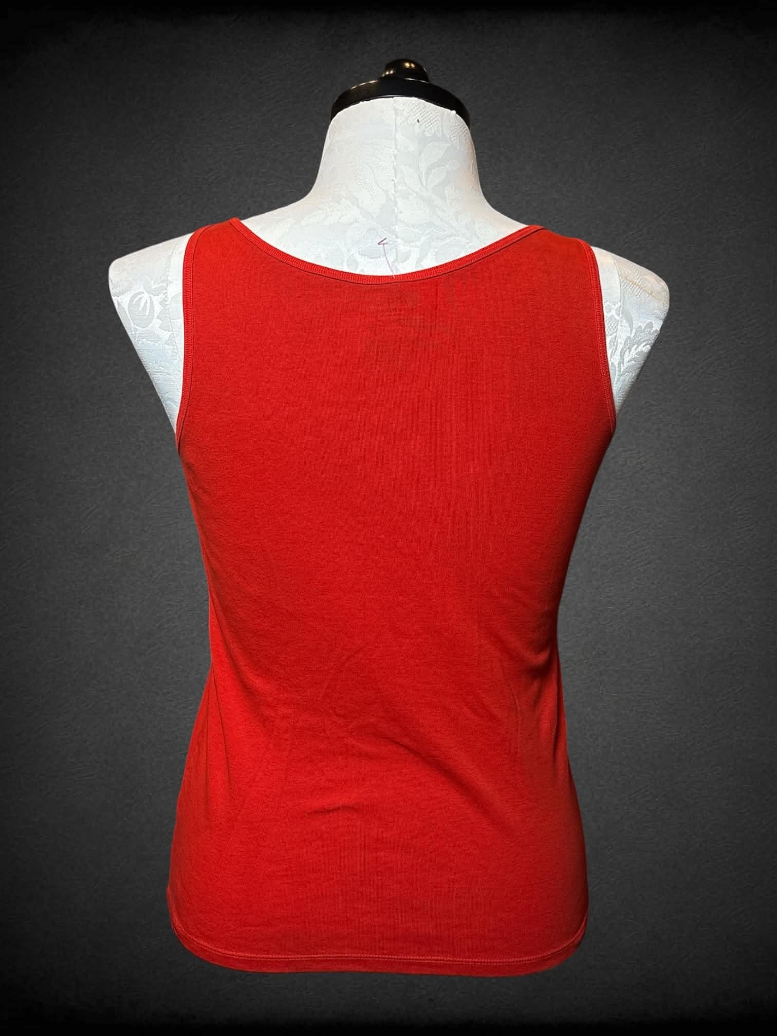 1X DressBarn soft red tank top
