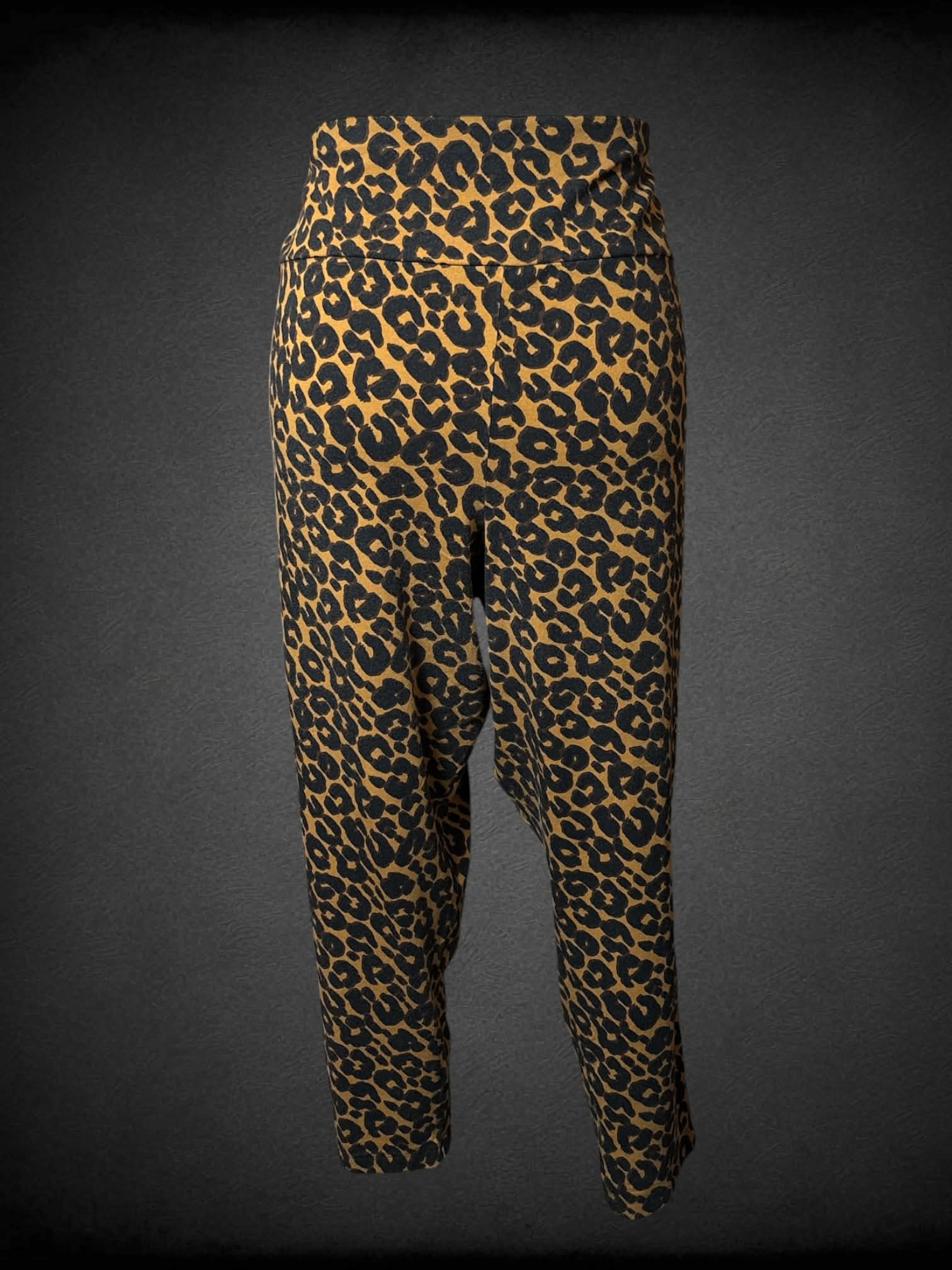 5X Terra & Sky soft leopard print pants